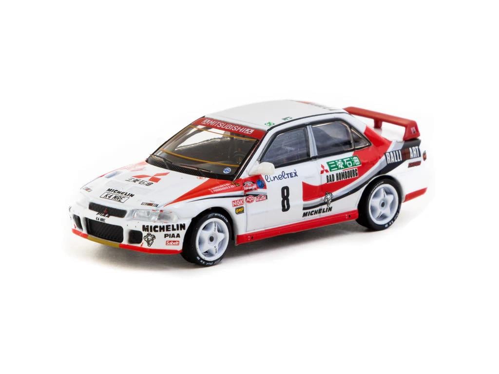 Tarmac Works 1/64 Mitsubishi Lancer Evolution Rallye Monte-Carlo 1993 #8