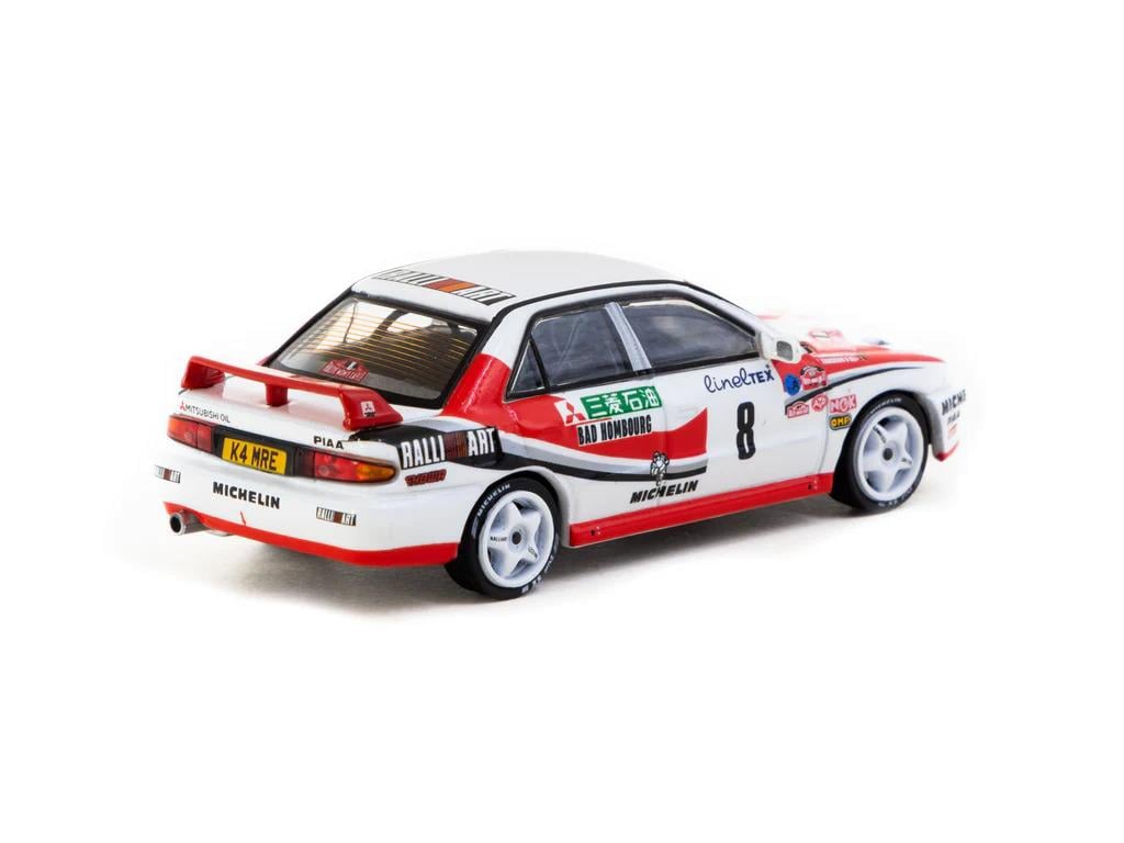 Tarmac Works 1/64 Mitsubishi Lancer Evolution Rallye Monte-Carlo 1993 #8