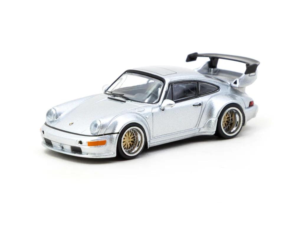 Tarmac Works 1/64 RWB 964 Silver - HOBBY64 T64-037-SL