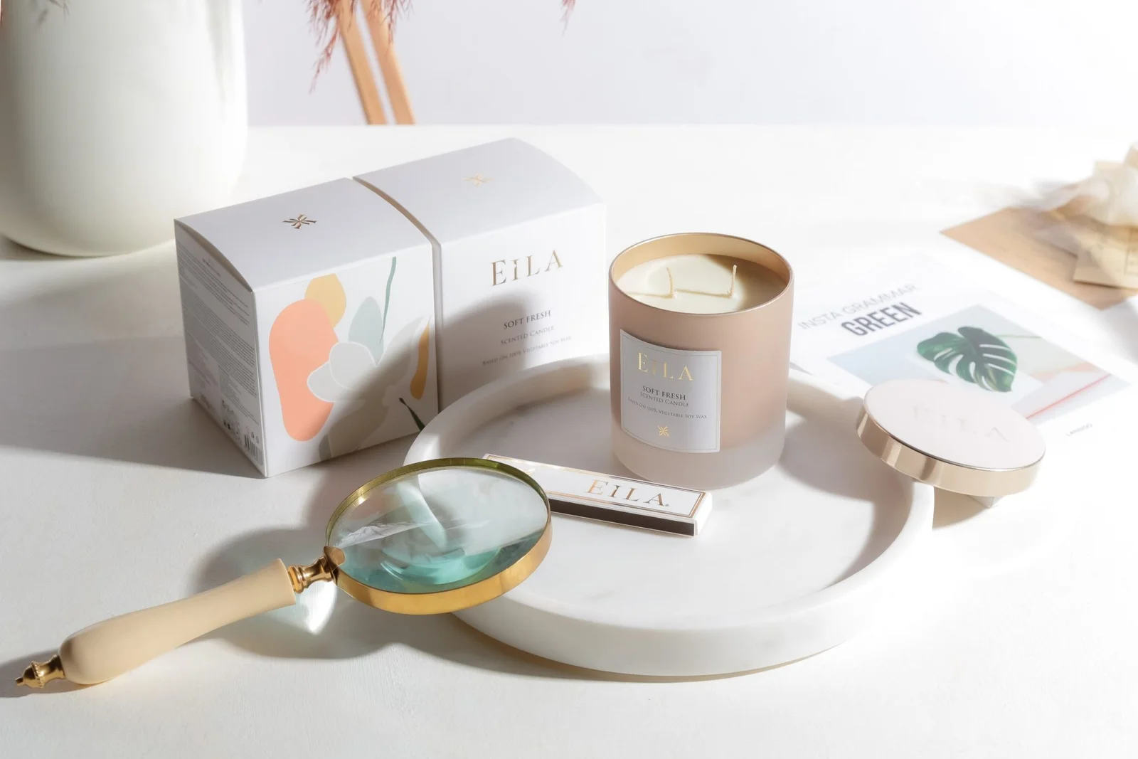 Soft Fresh Scented Candle