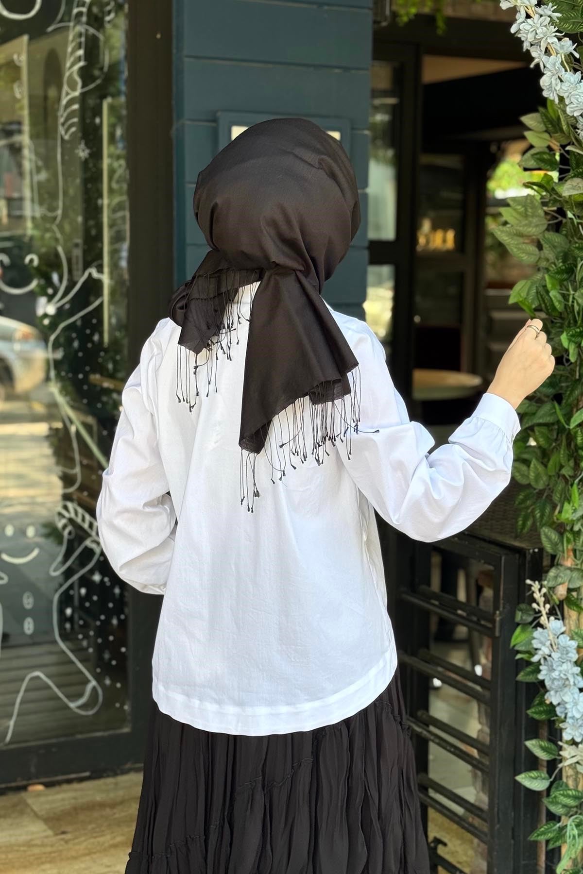 al-MARWAH Tunik 101018 Beyaz