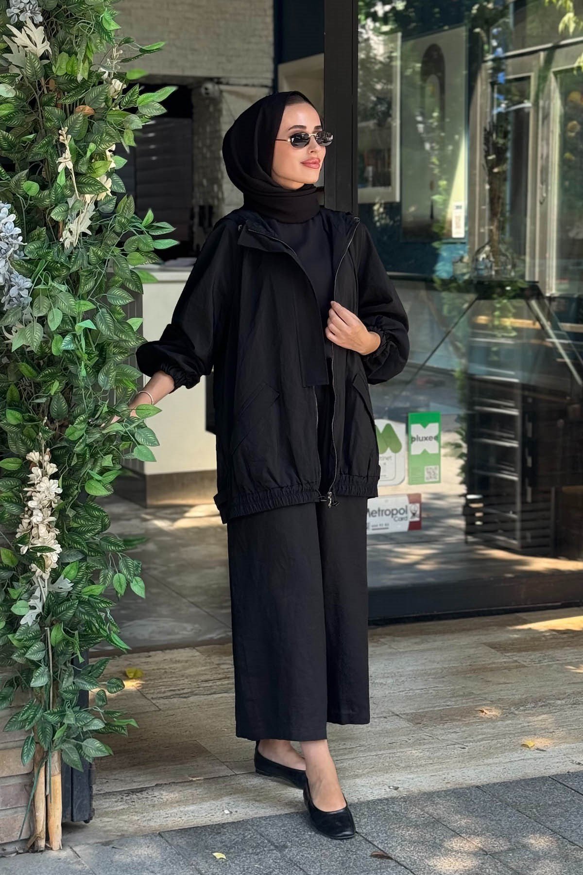 alMARWAH Kap 405018 Siyah