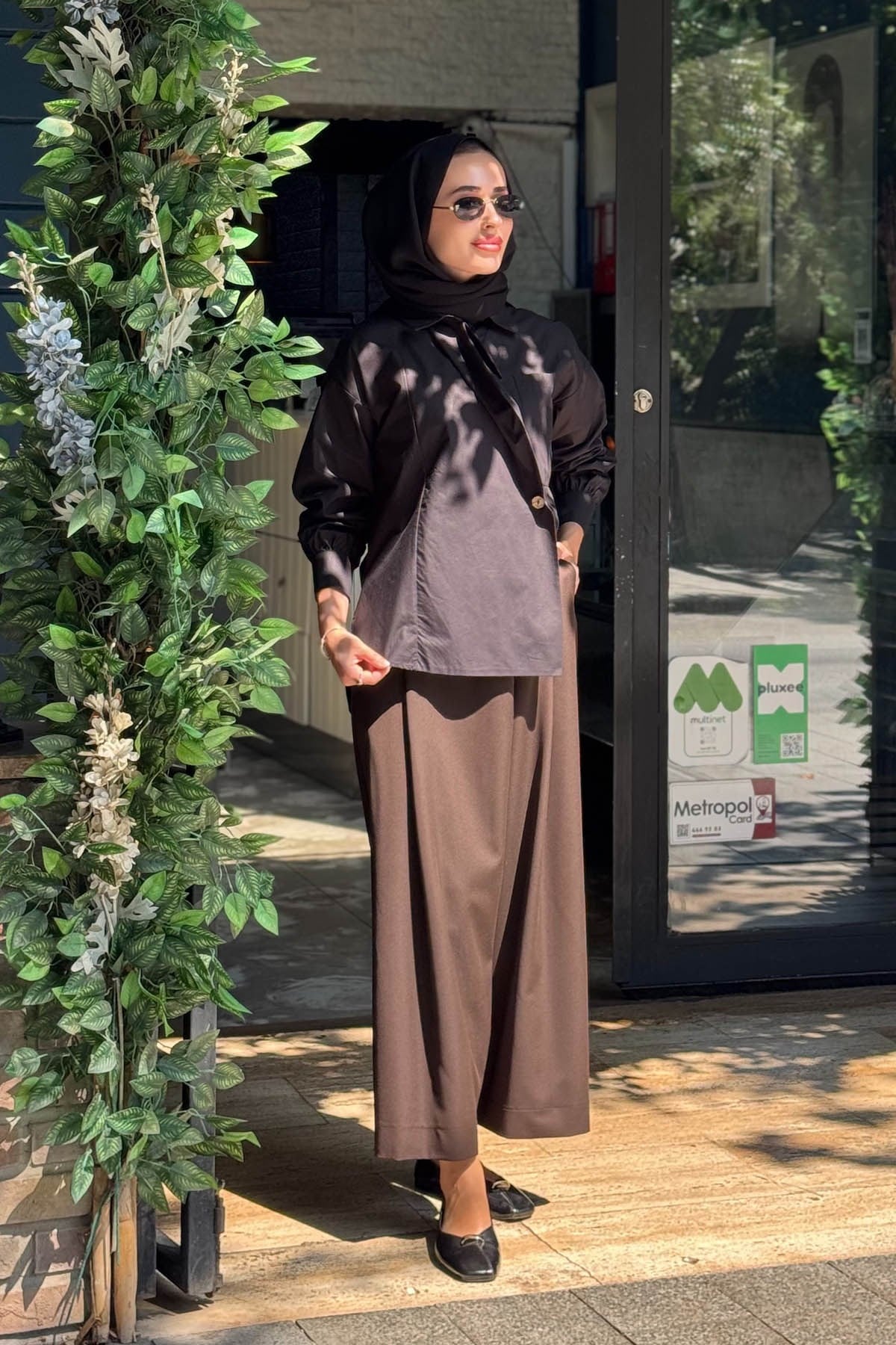 alMARWAH Pantolon 606099 Kahve