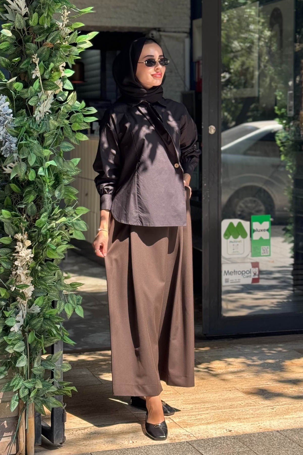 alMARWAH Pantolon 606099 Kahve