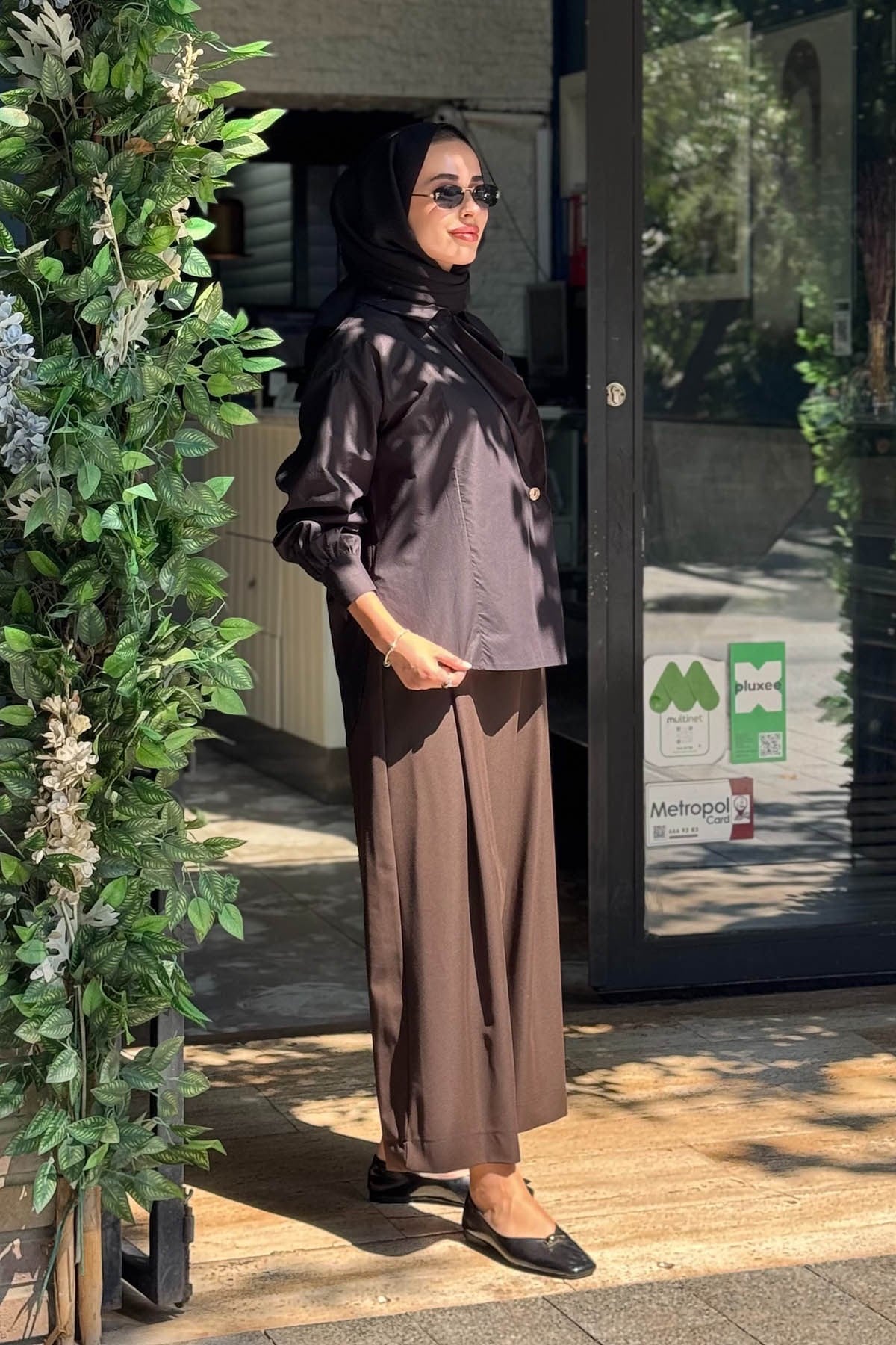 alMARWAH Pantolon 606099 Kahve