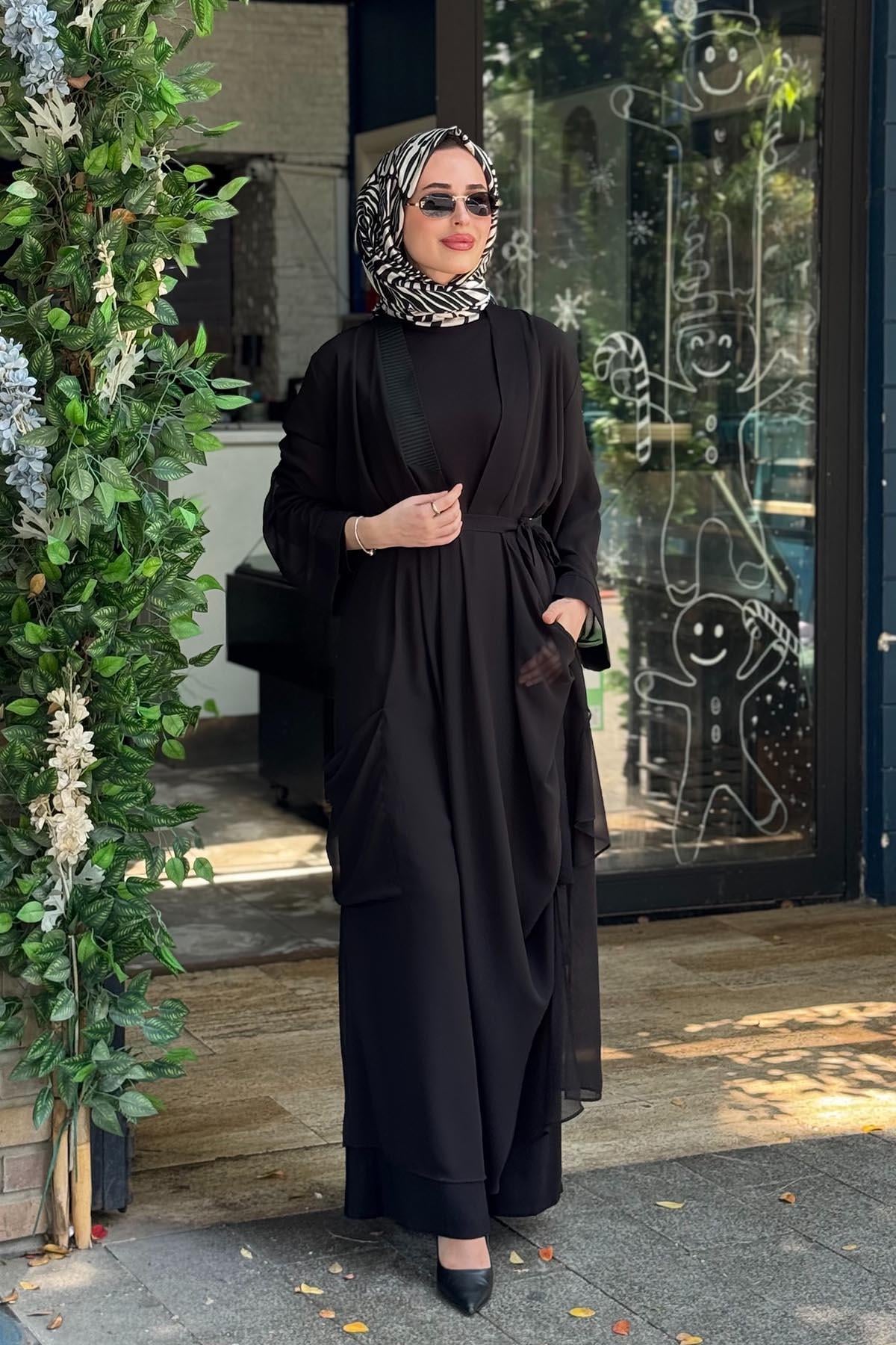 alMARWAH Pantolonlu takım 203010 Siyah