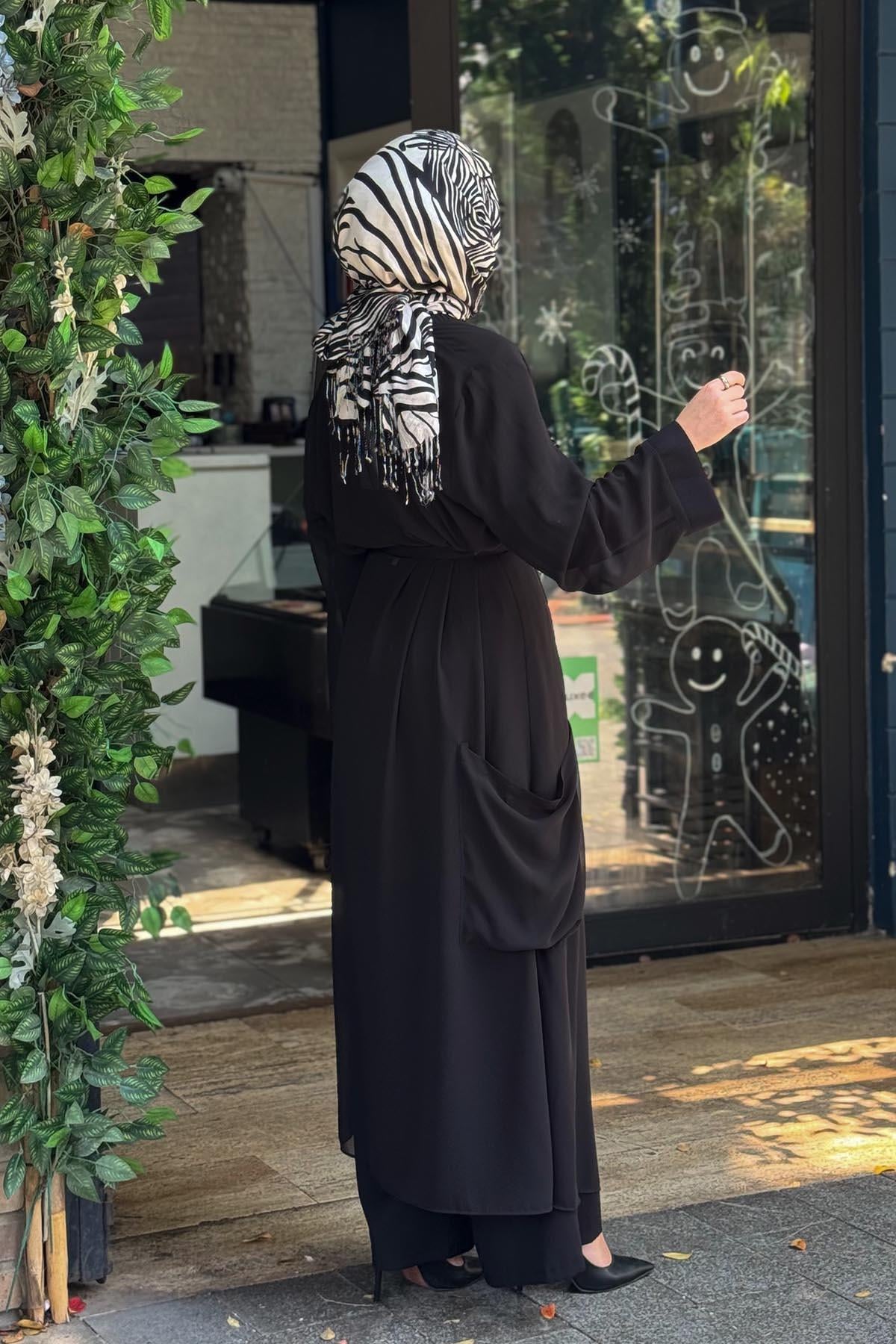 alMARWAH Pantolonlu takım 203010 Siyah