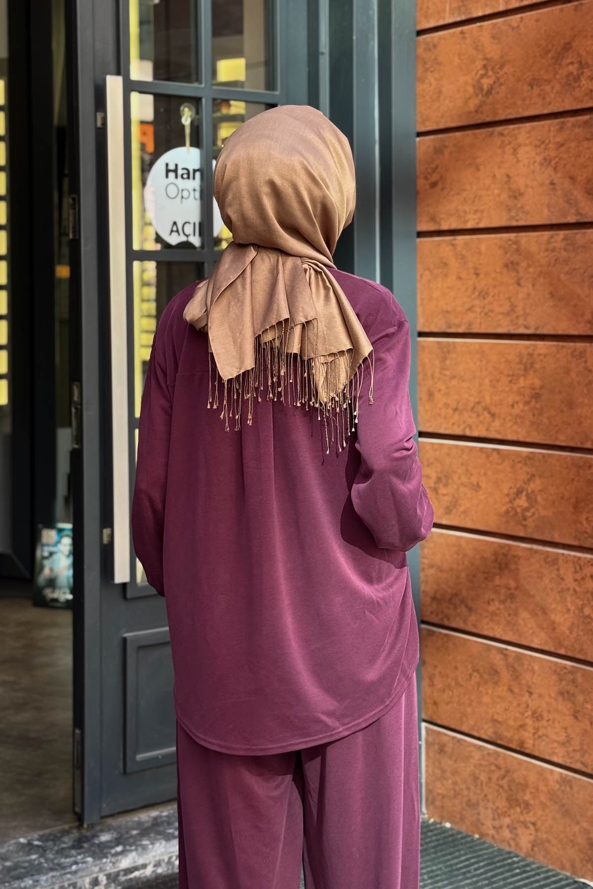 alMARWAH Takım 203049-1 Mürdüm