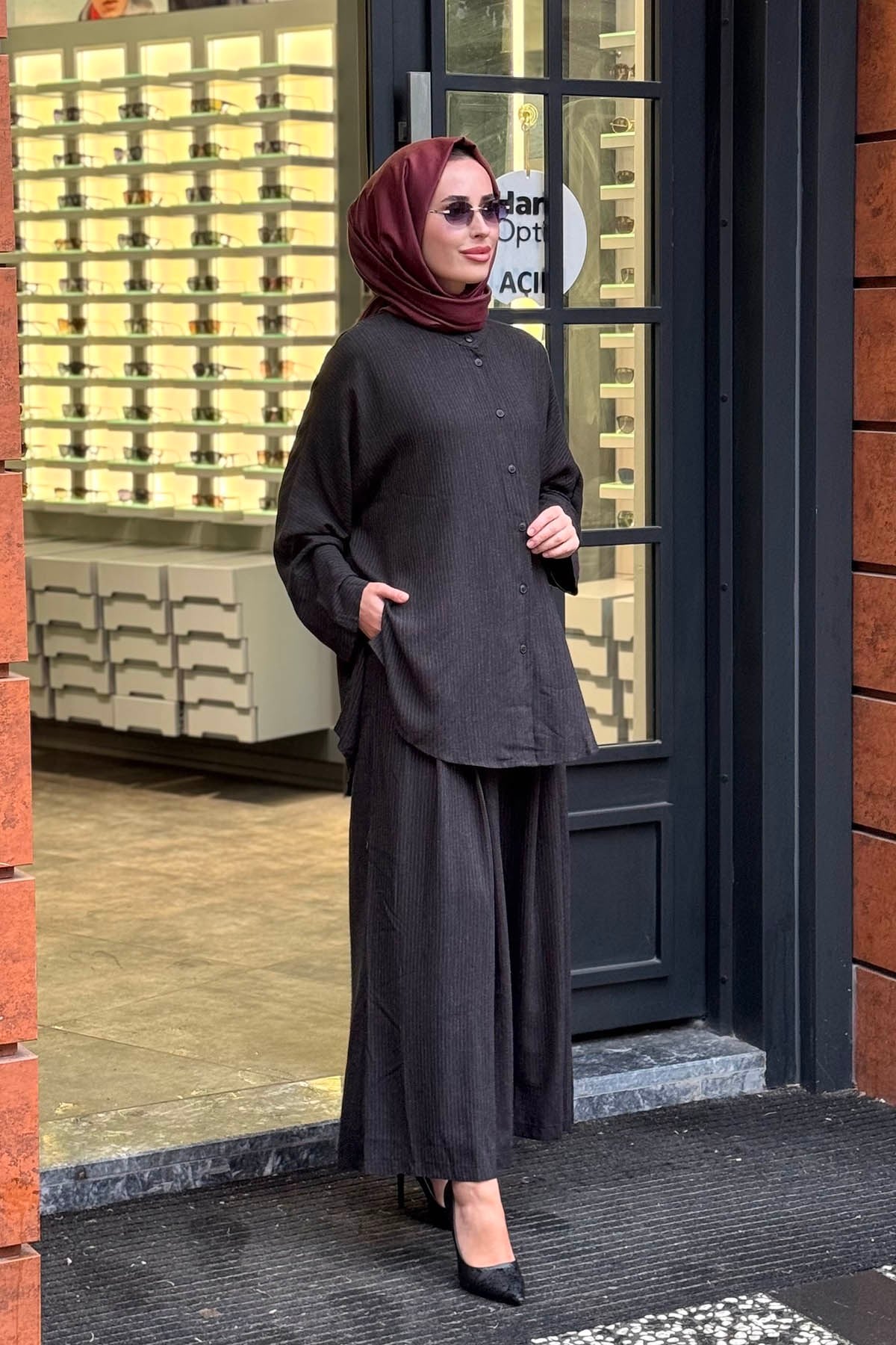 alMARWAH Takım 203118 Siyah