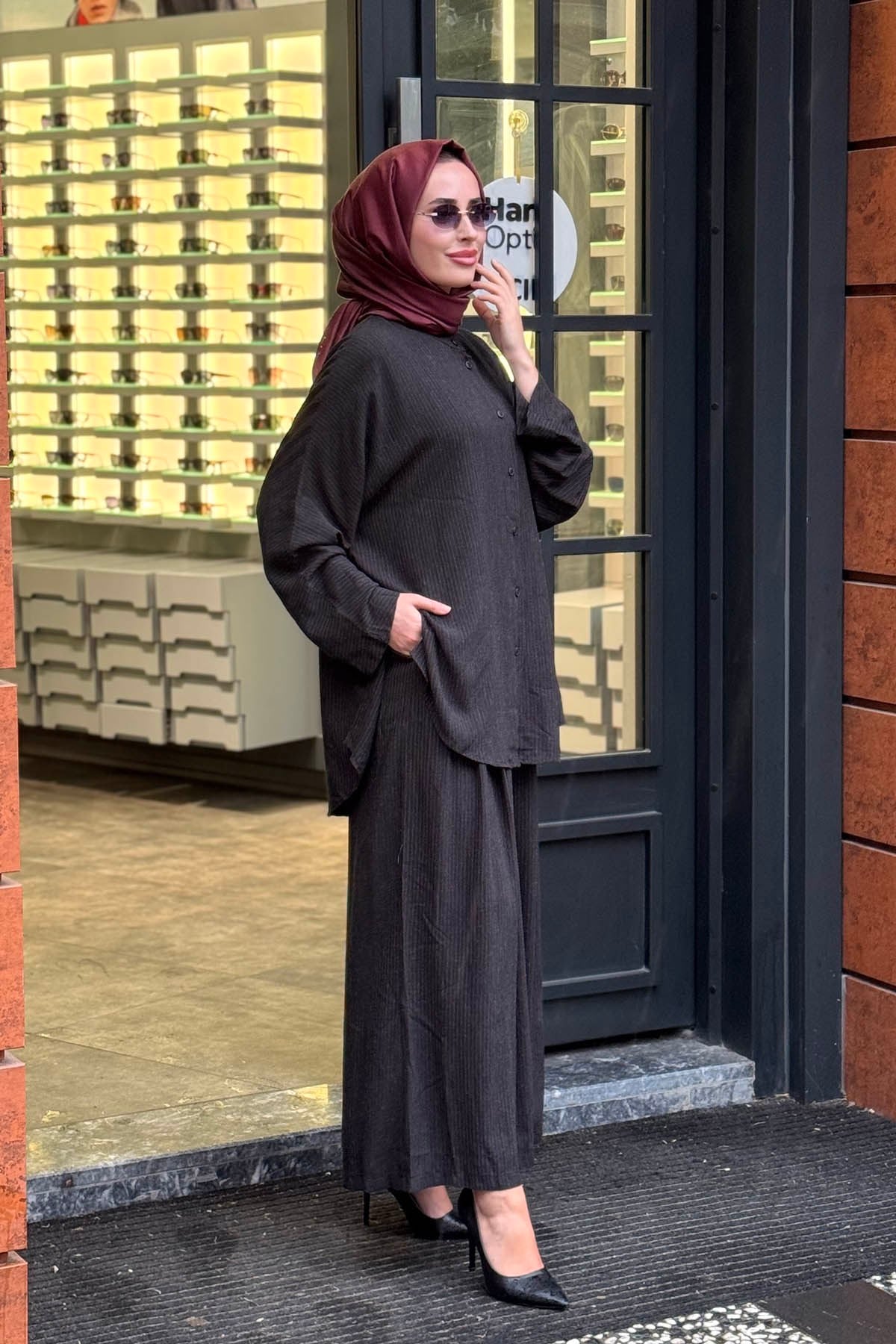 alMARWAH Takım 203118 Siyah