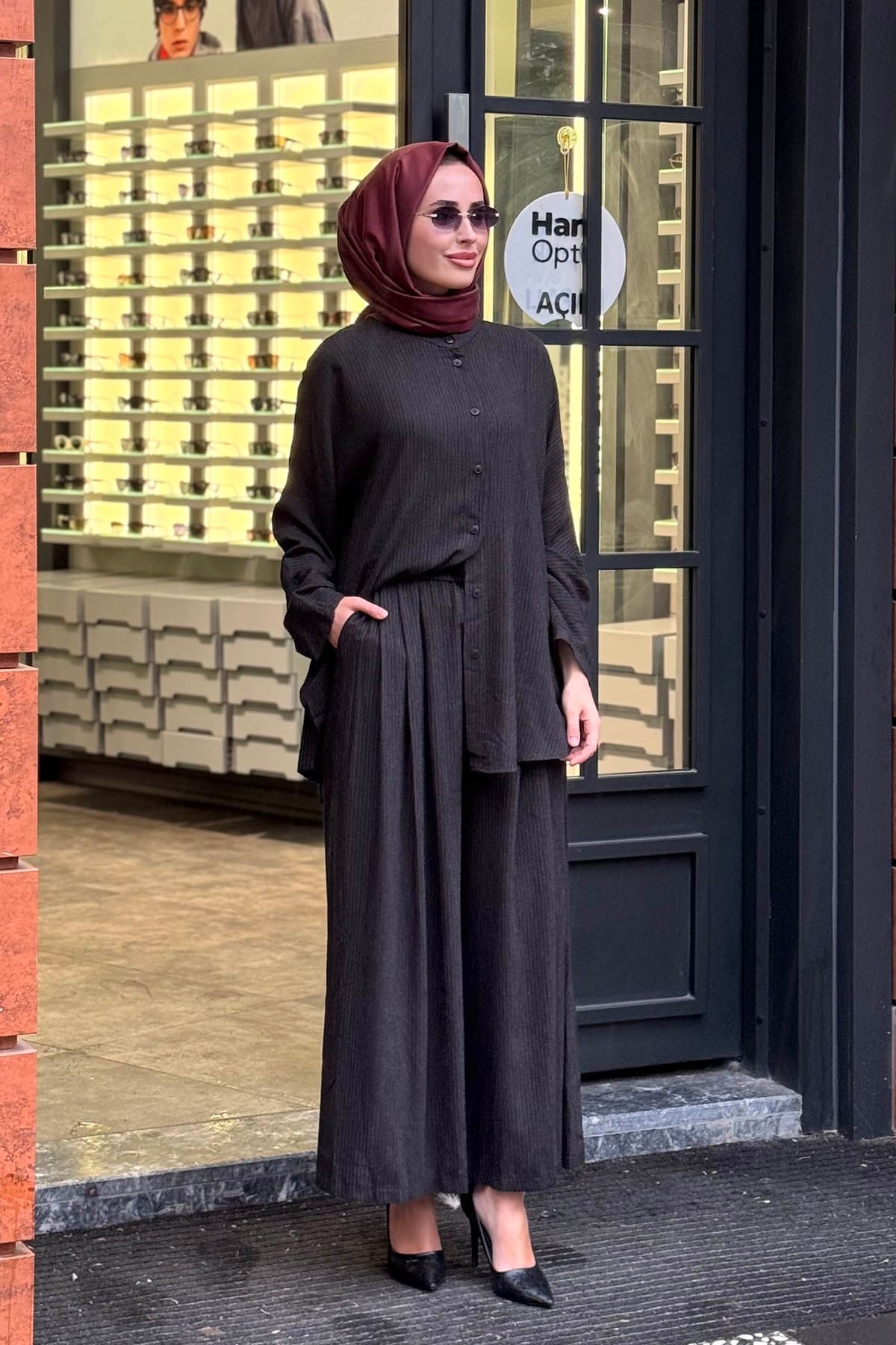alMARWAH Takım 203118 Siyah