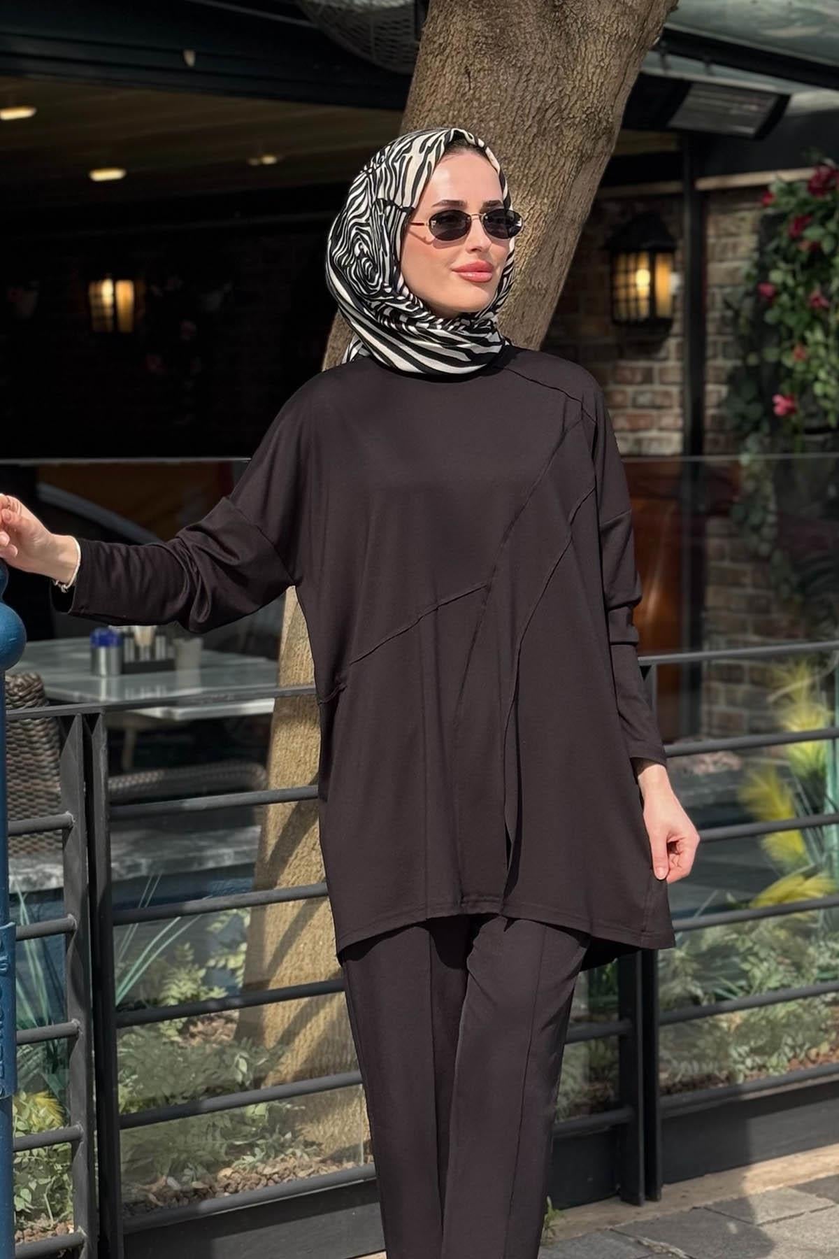 alMARWAH Tunik 102251 Siyah