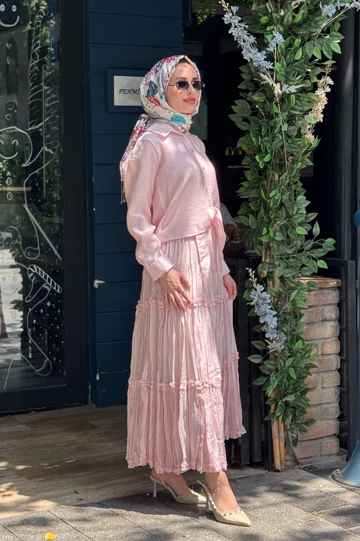 ceremony Etekli Takım 26Y136T Pembe