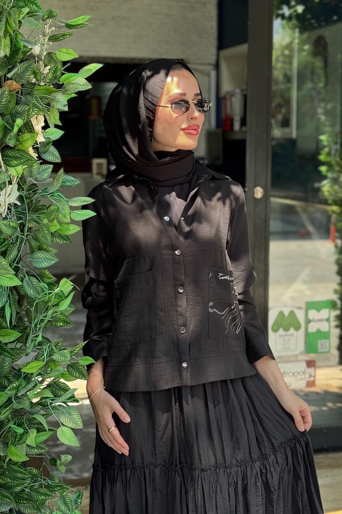 ceremony Etekli Takım 26Y907 Siyah