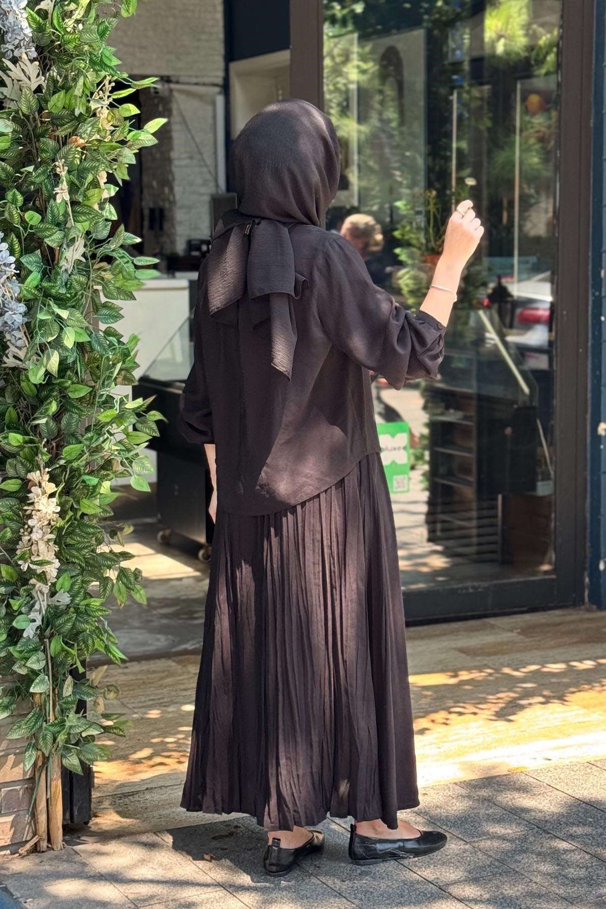 ceremony Etekli Takım 26Y918 Siyah