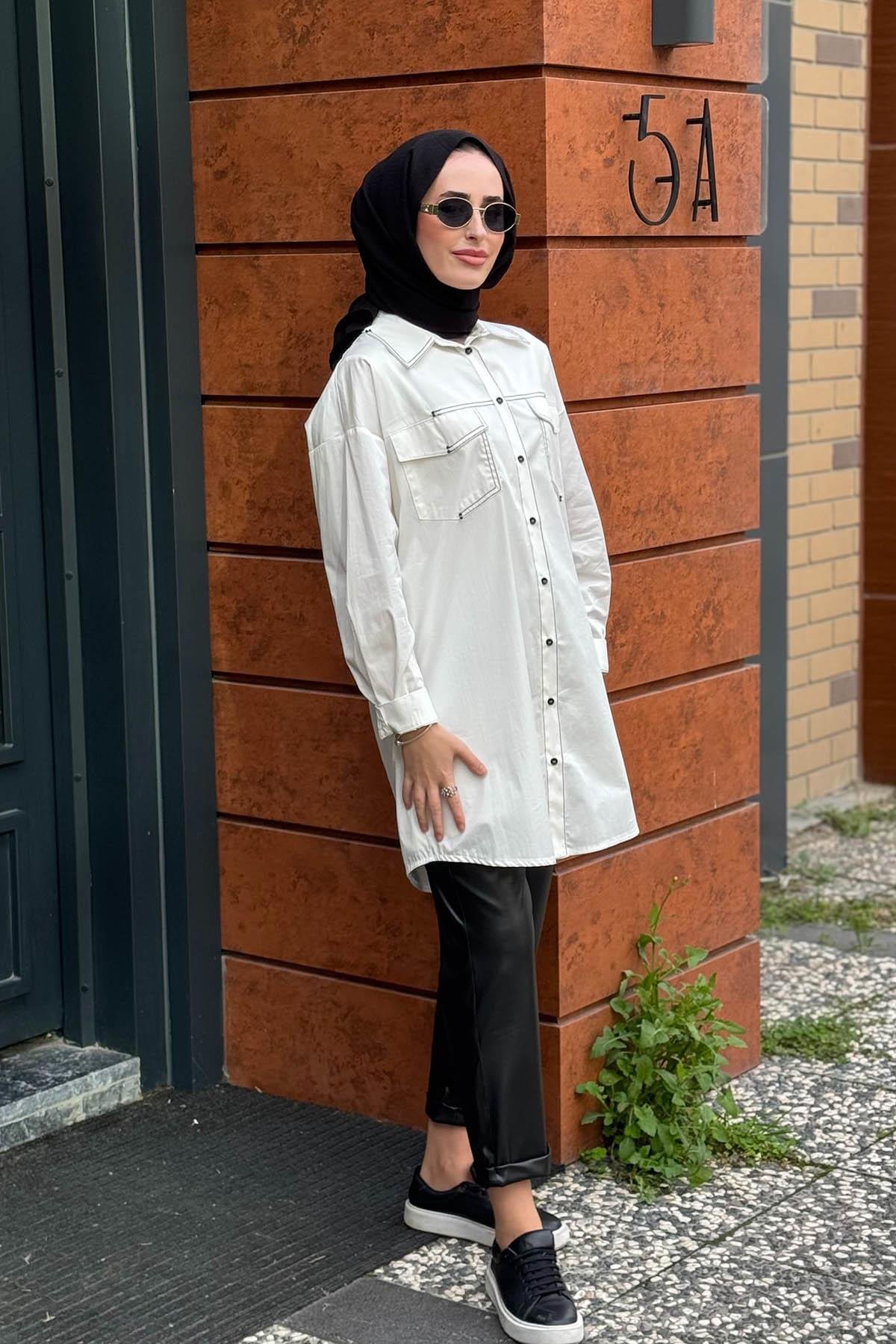 ceremony Gömlek S-5134 Ekru