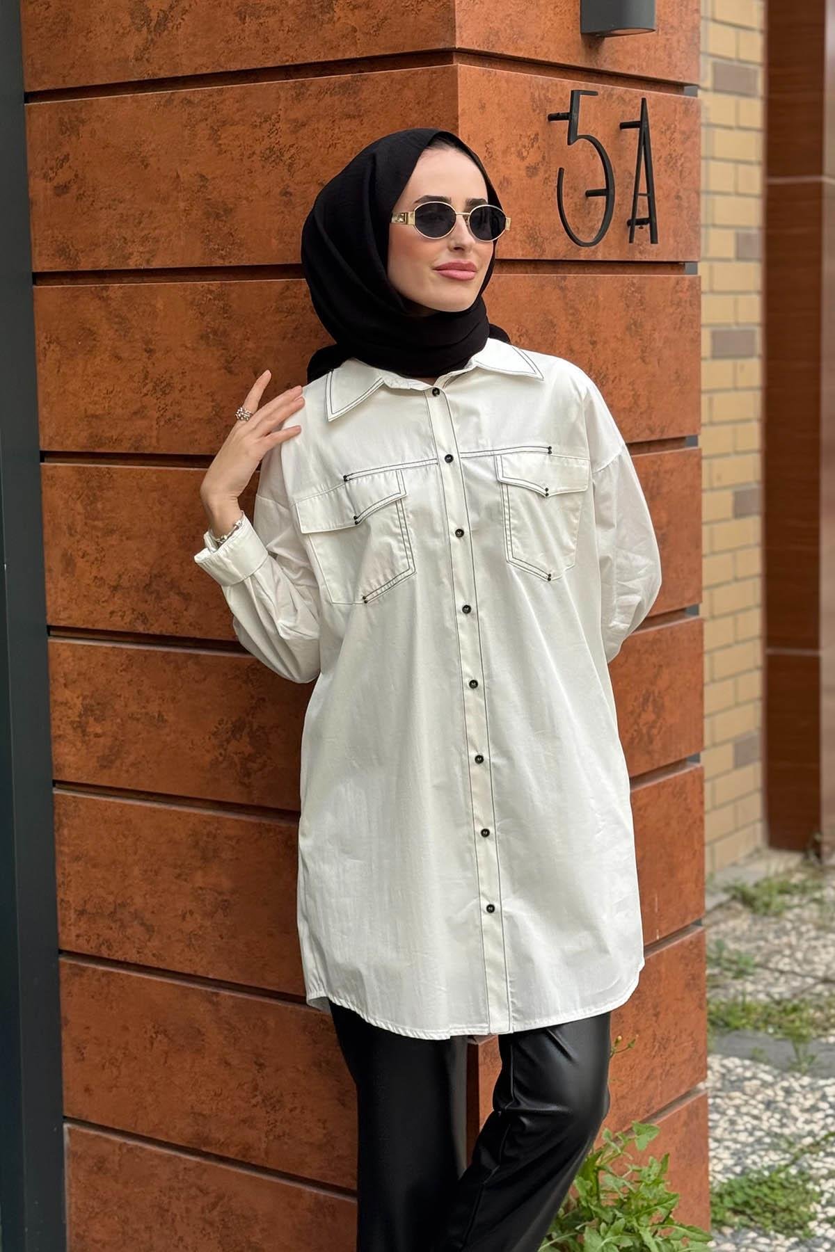 ceremony Gömlek S-5134 Ekru