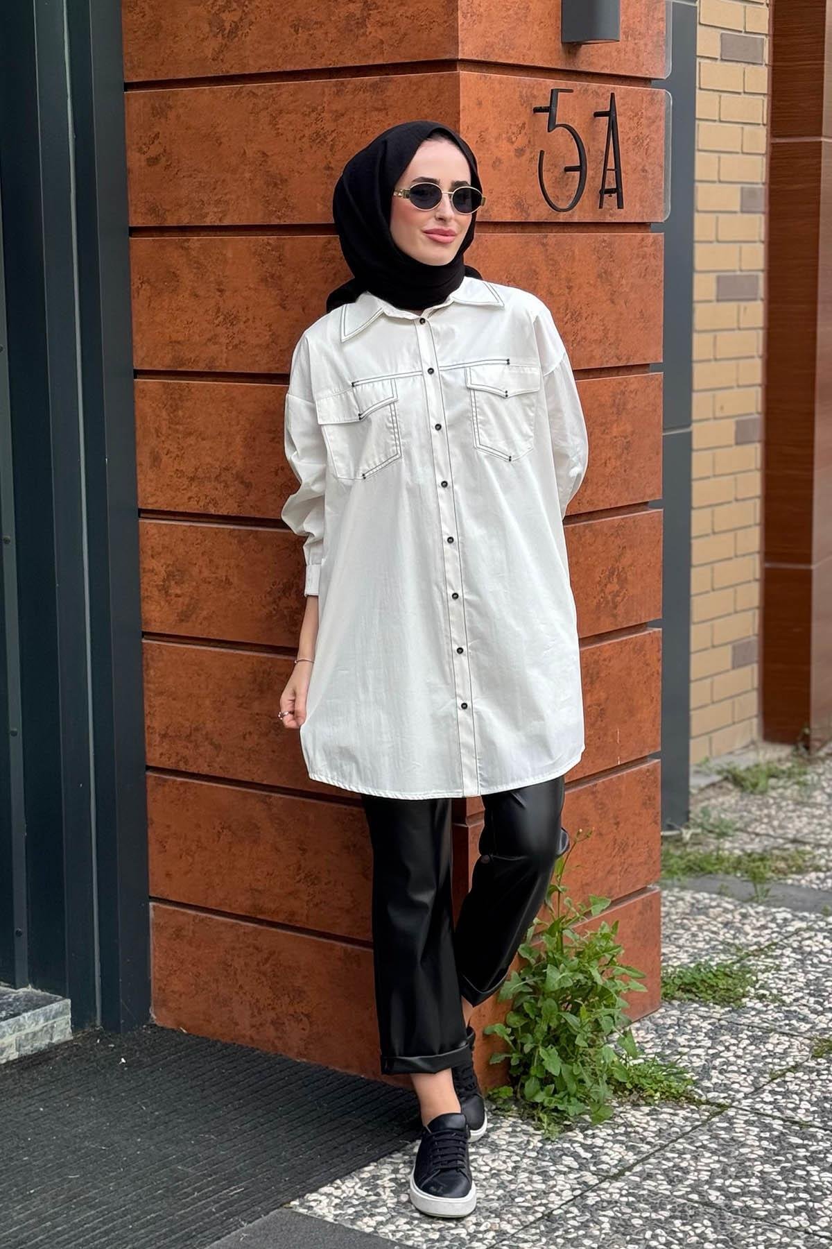 ceremony Gömlek S-5134 Ekru