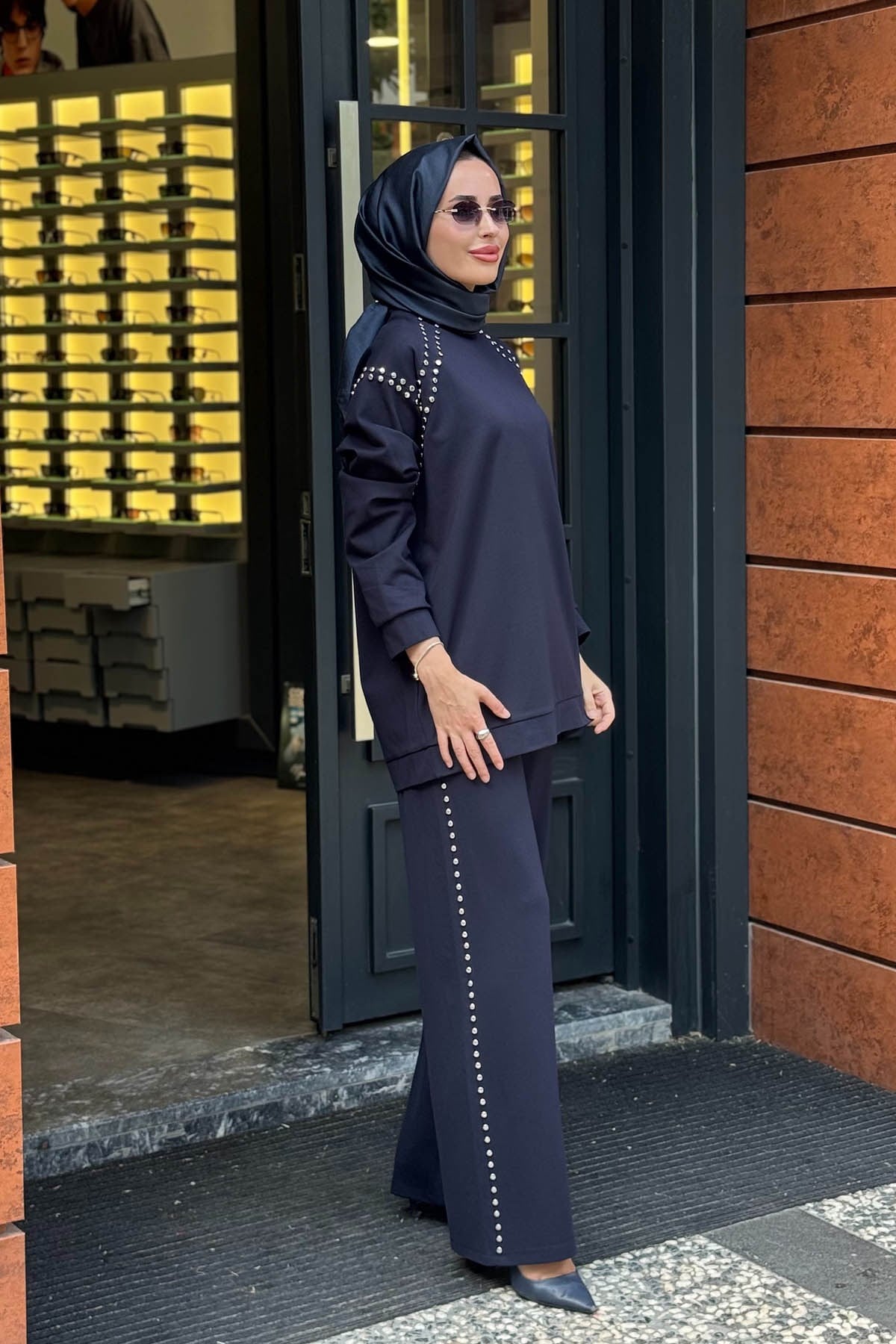 CEREMONY Luna Pantolonlu Takım 26K945 Lacivert