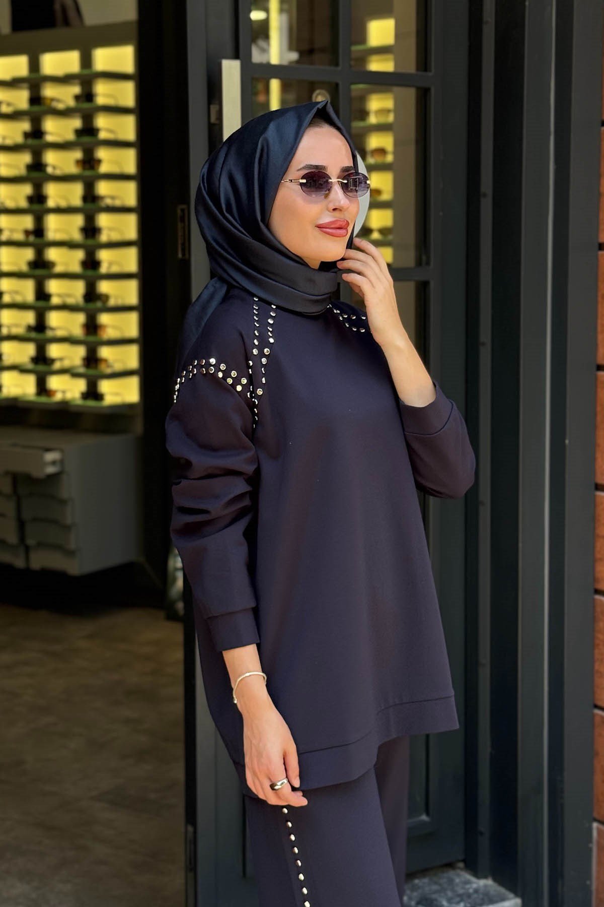CEREMONY Luna Pantolonlu Takım 26K945 Lacivert