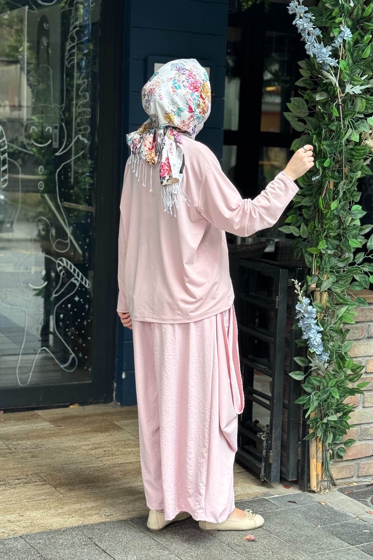 ceremony Pantolonlu Takım 26Y132T Pudra