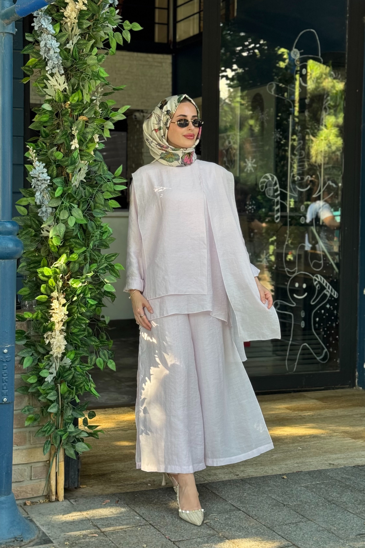 ceremony Pantolonlu Takım 26Y965 Lila