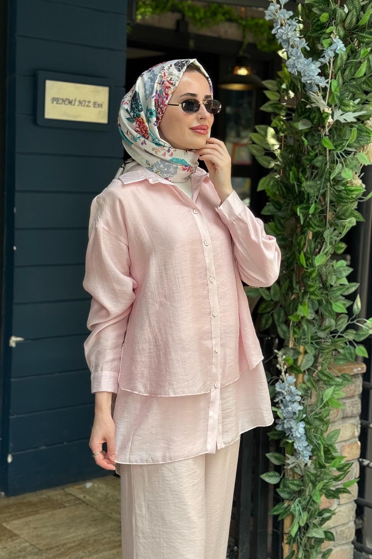 ceremony Pantolonlu Takım 26Y967 Pembe