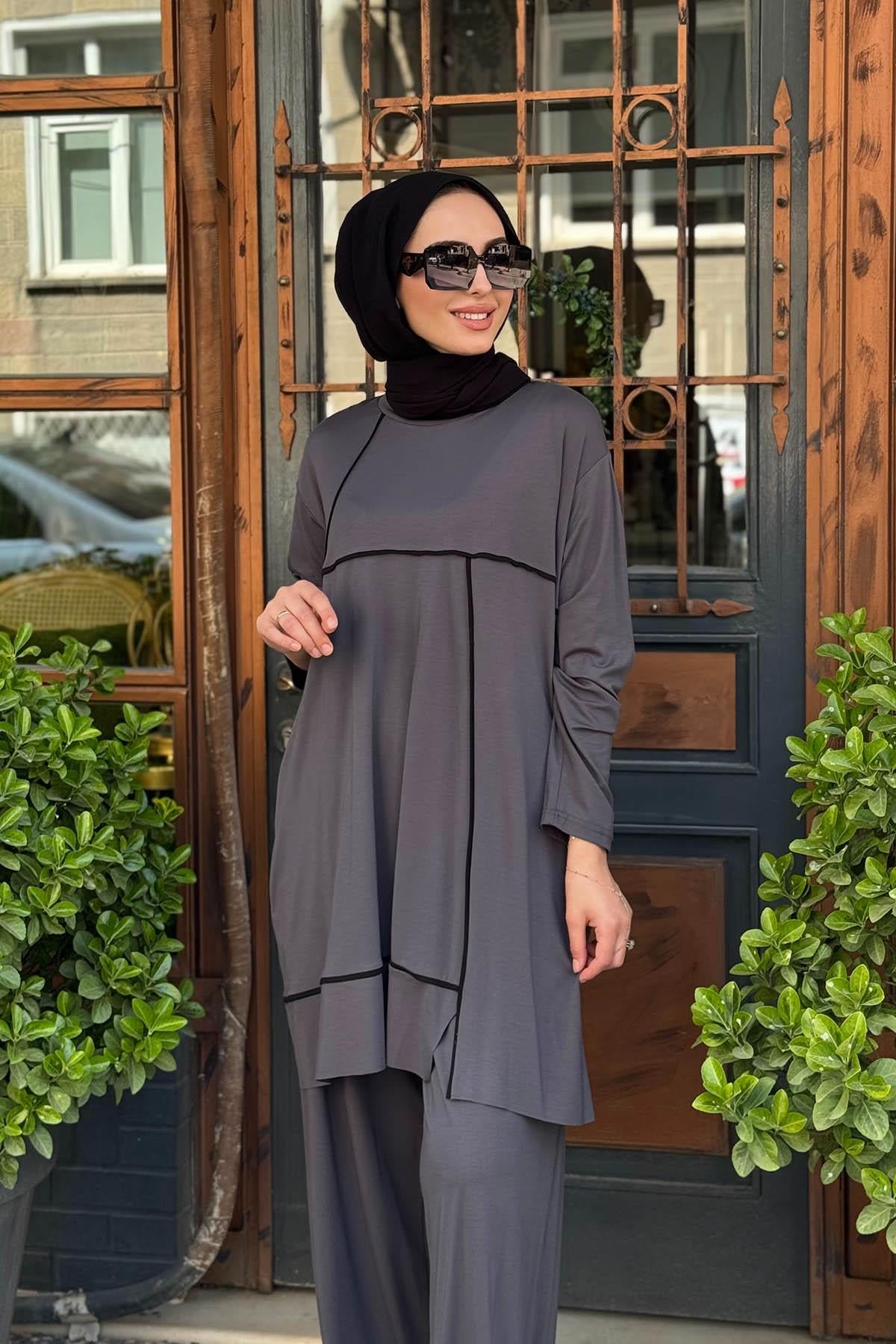ceremony Pantolonlu Takım S-5931 Gri