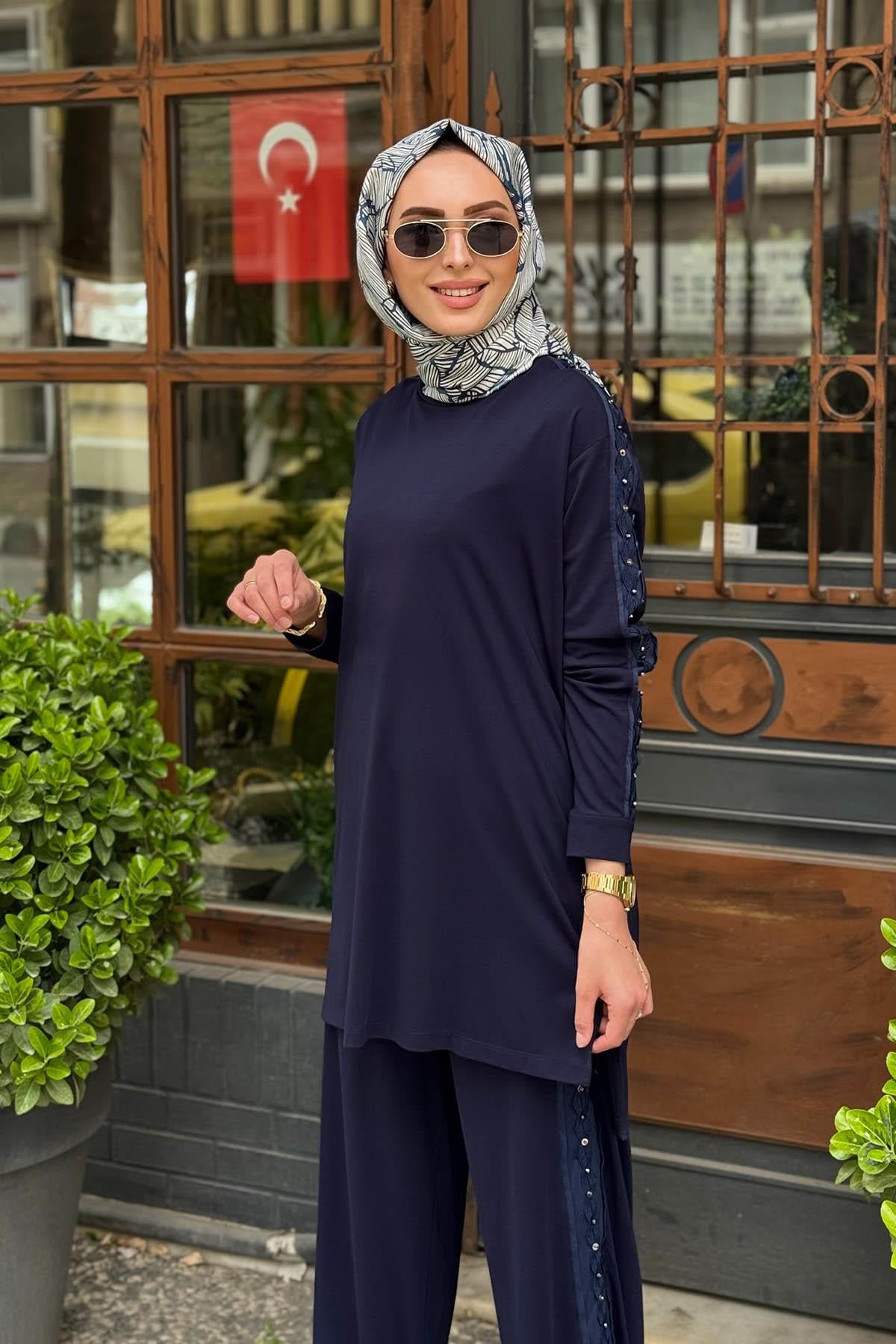 ceremony Pantolonlu Takım S-5983 Lacivert