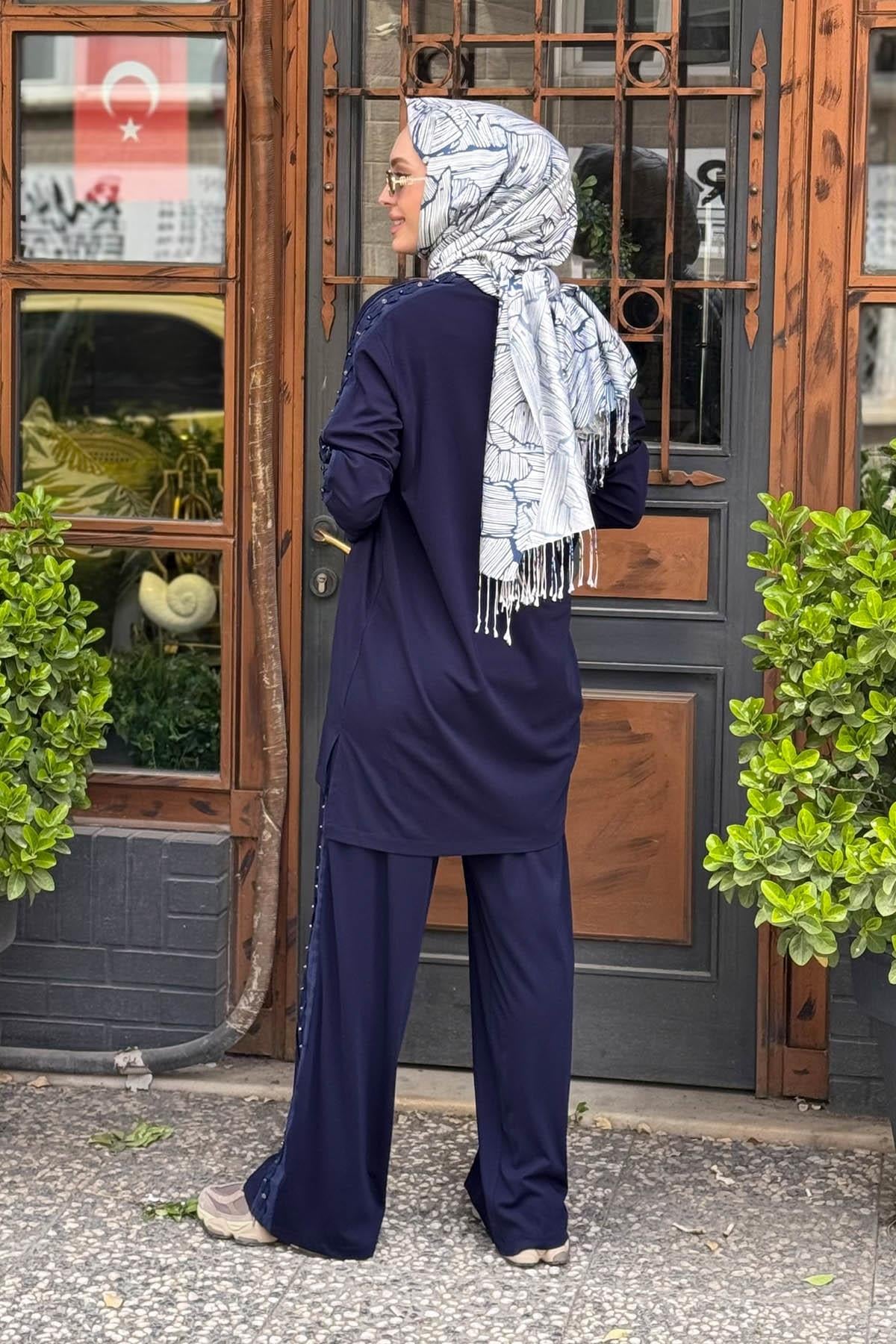 ceremony Pantolonlu Takım S-5983 Lacivert