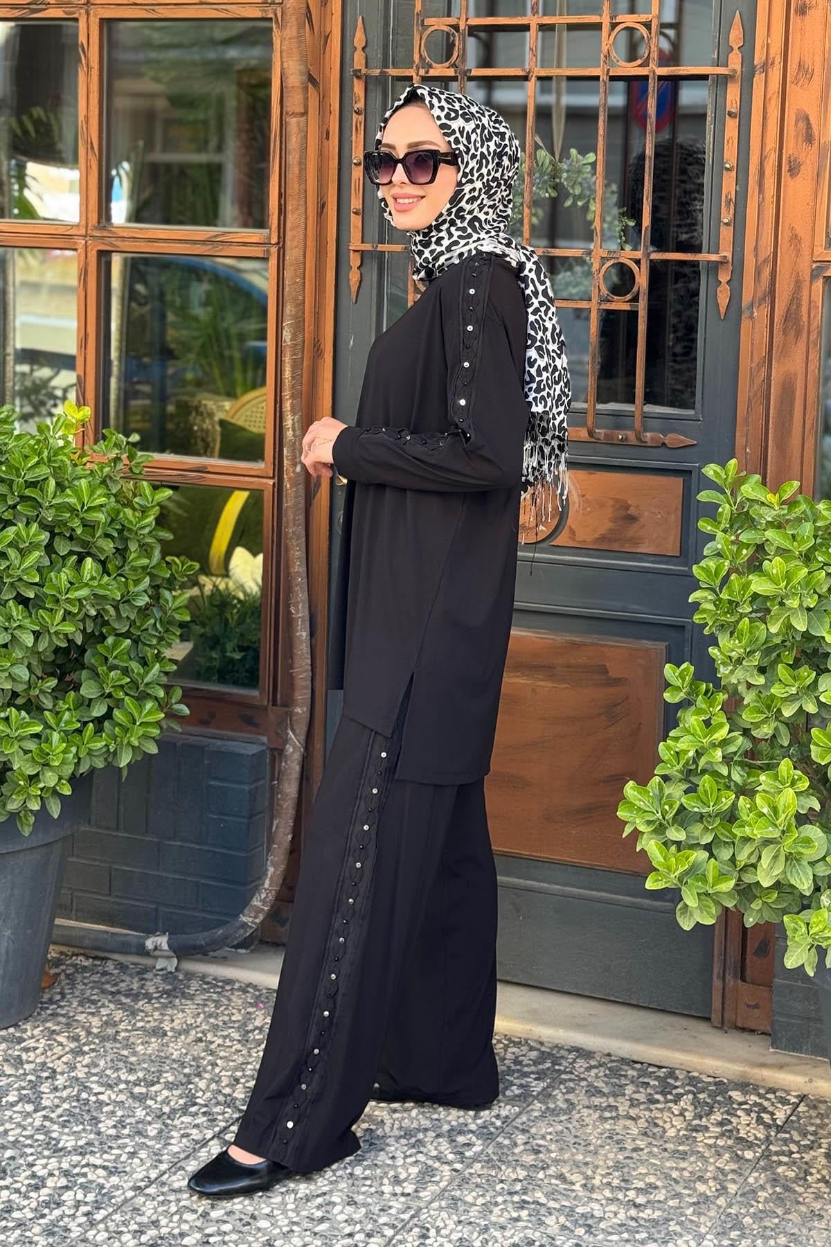 ceremony Pantolonlu Takım S-5983 Siyah