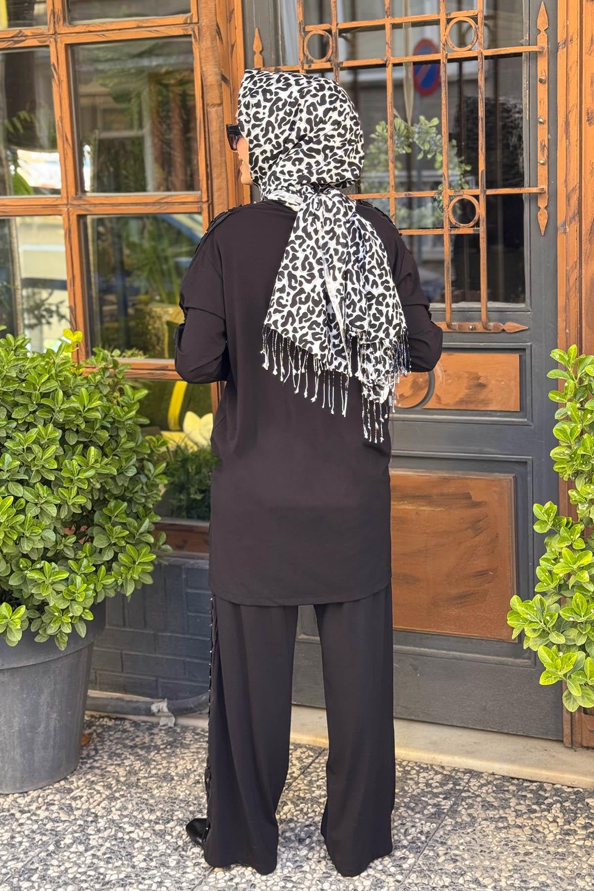 ceremony Pantolonlu Takım S-5983 Siyah