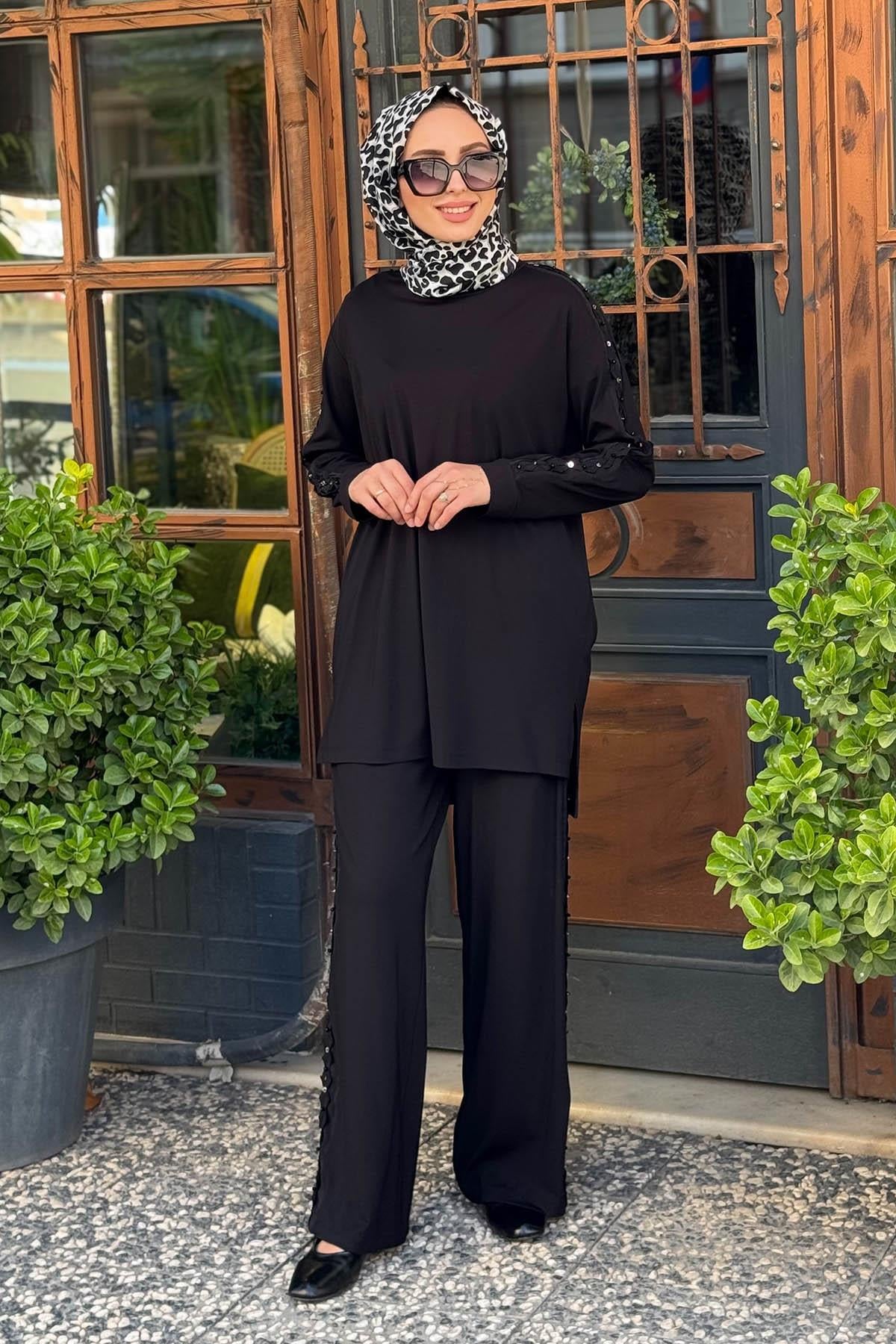 ceremony Pantolonlu Takım S-5983 Siyah