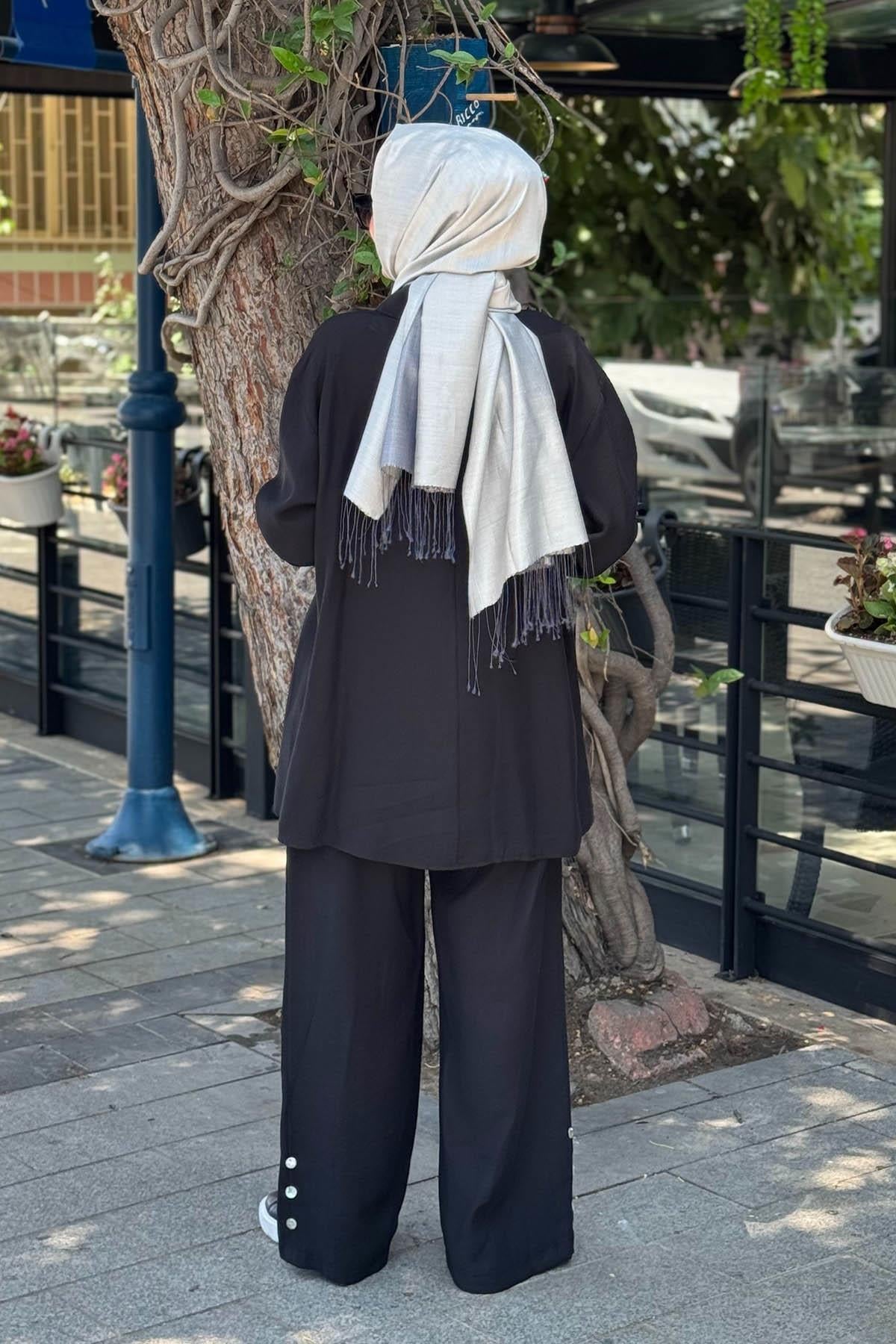 ceremony Pantolonlu Takım S-5998 Siyah