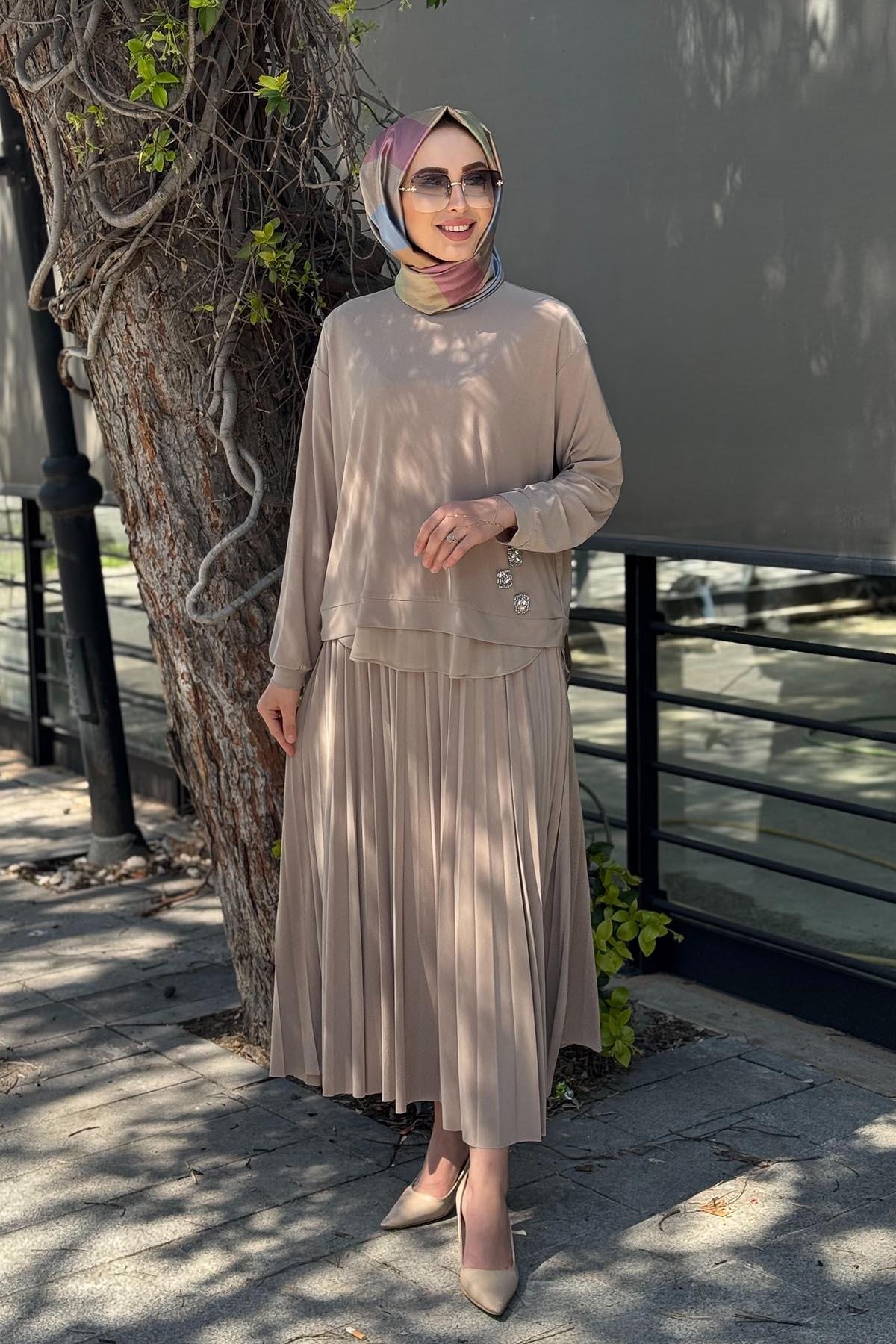 ceremony Takım S-5982 Bej