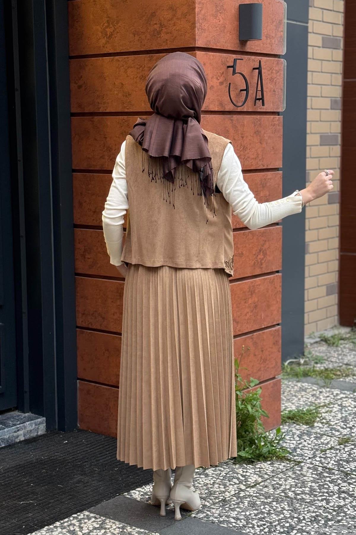 ceremony Yelek W-68100 Camel