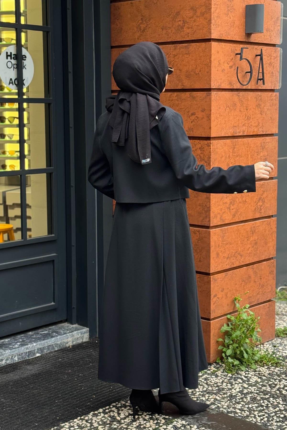 CLANDE Etekli Takım 2502-4001 Siyah