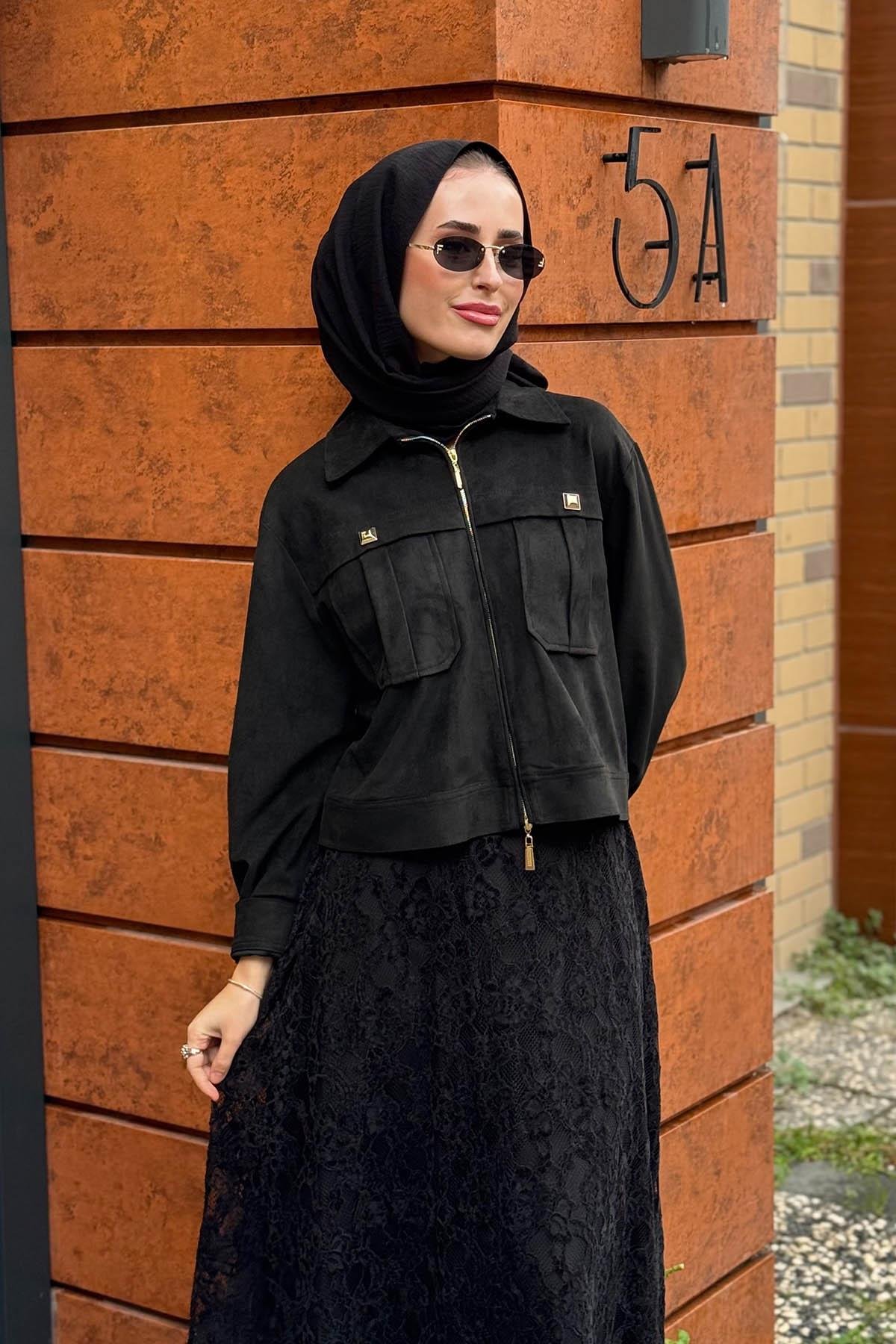 CLANDE Etekli Takım 2502-4008 Siyah