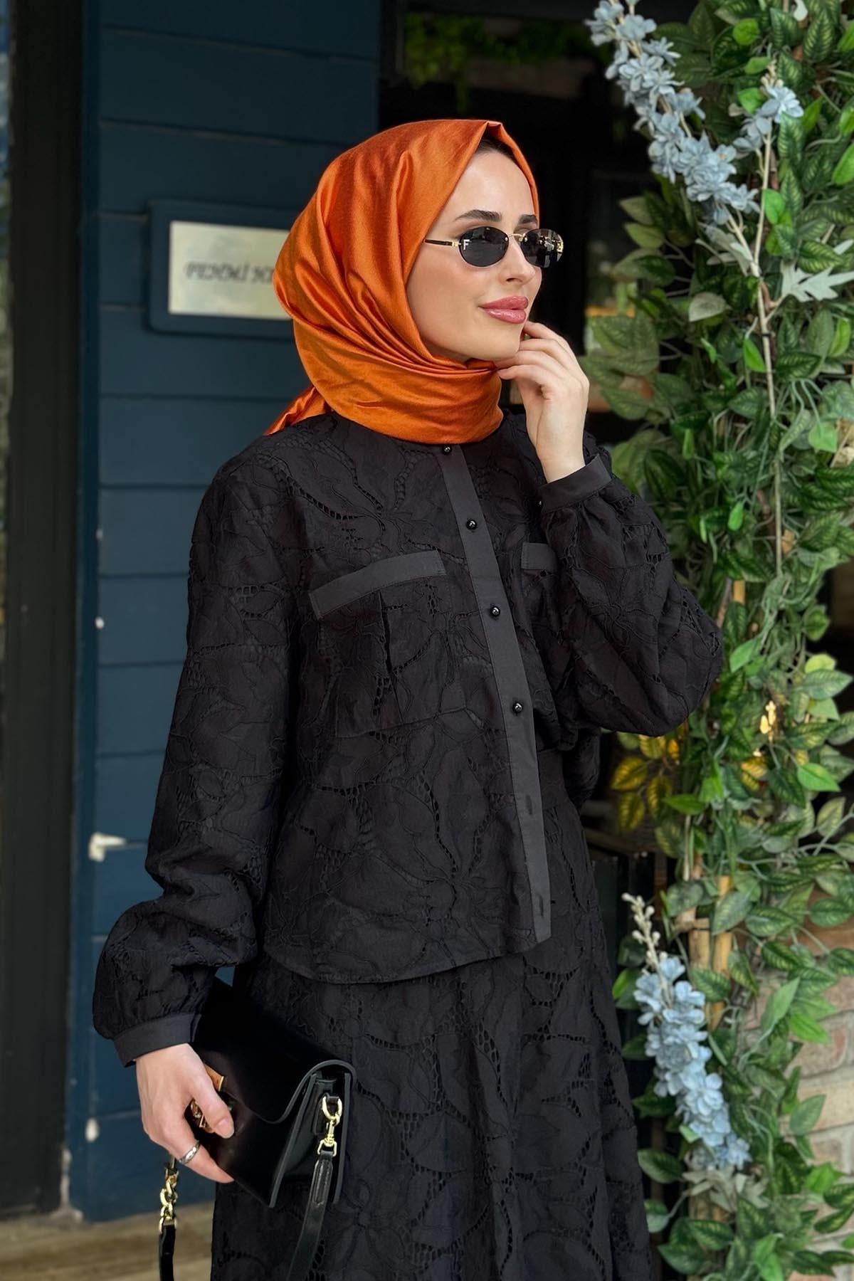 CLANDE Etekli Takım 2601-3042T Siyah