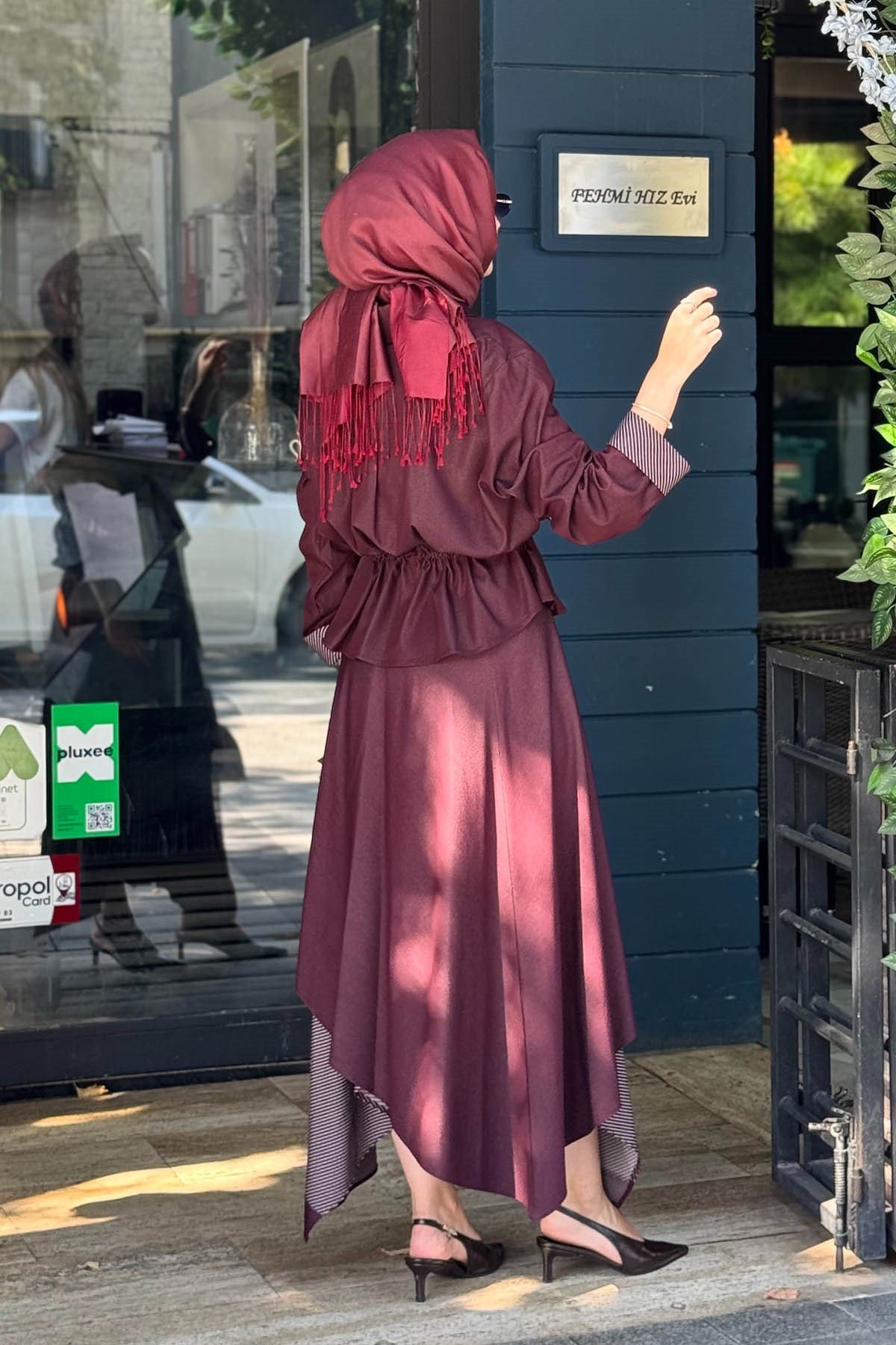 CLANDE Etekli Takım 2602-3025T Mürdüm