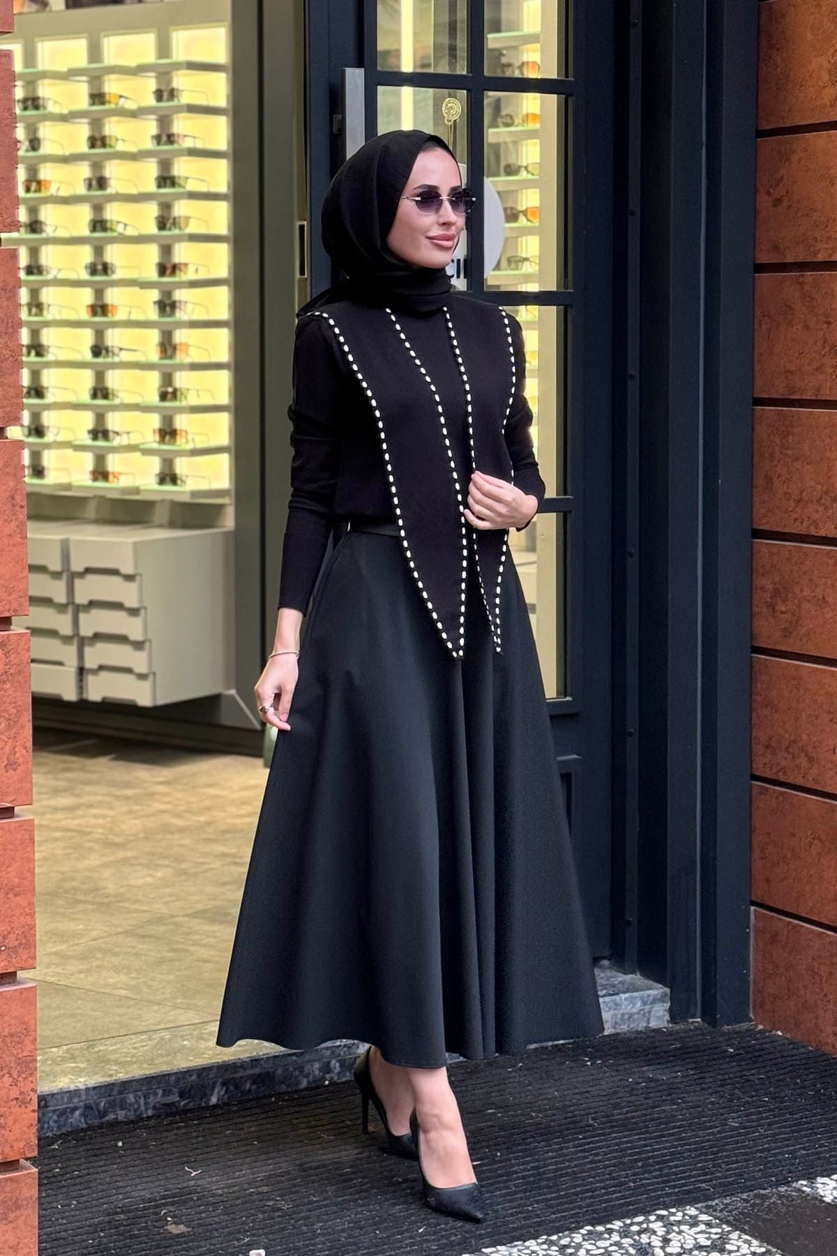 CLANDE Kazak 2602-3078 Siyah