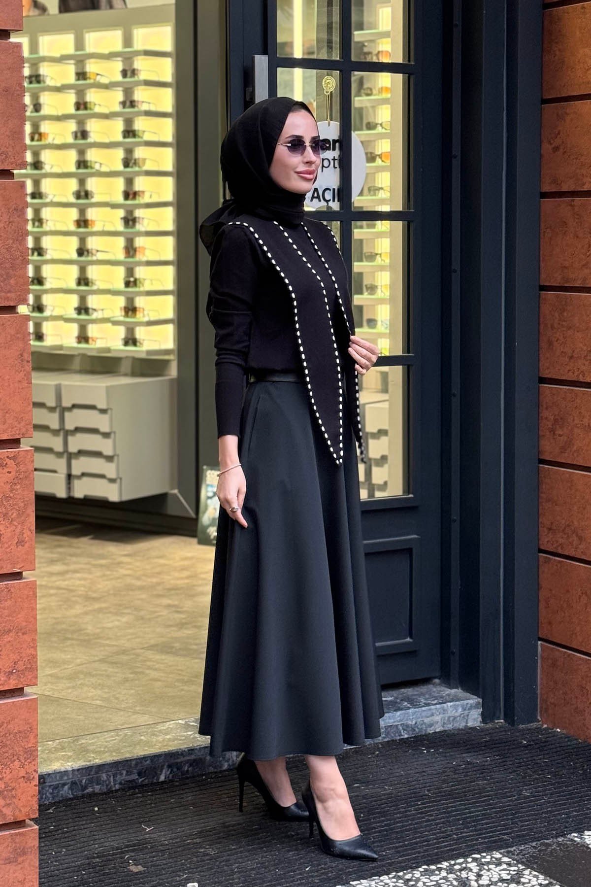 CLANDE Kazak 2602-3078 Siyah