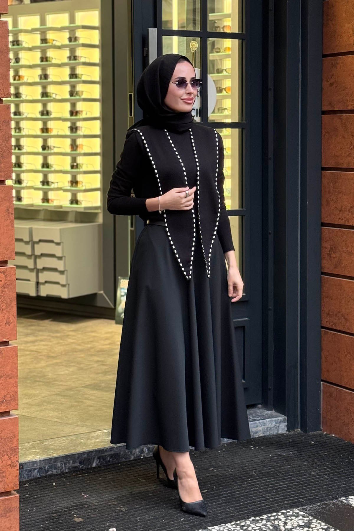 CLANDE Kazak 2602-3078 Siyah