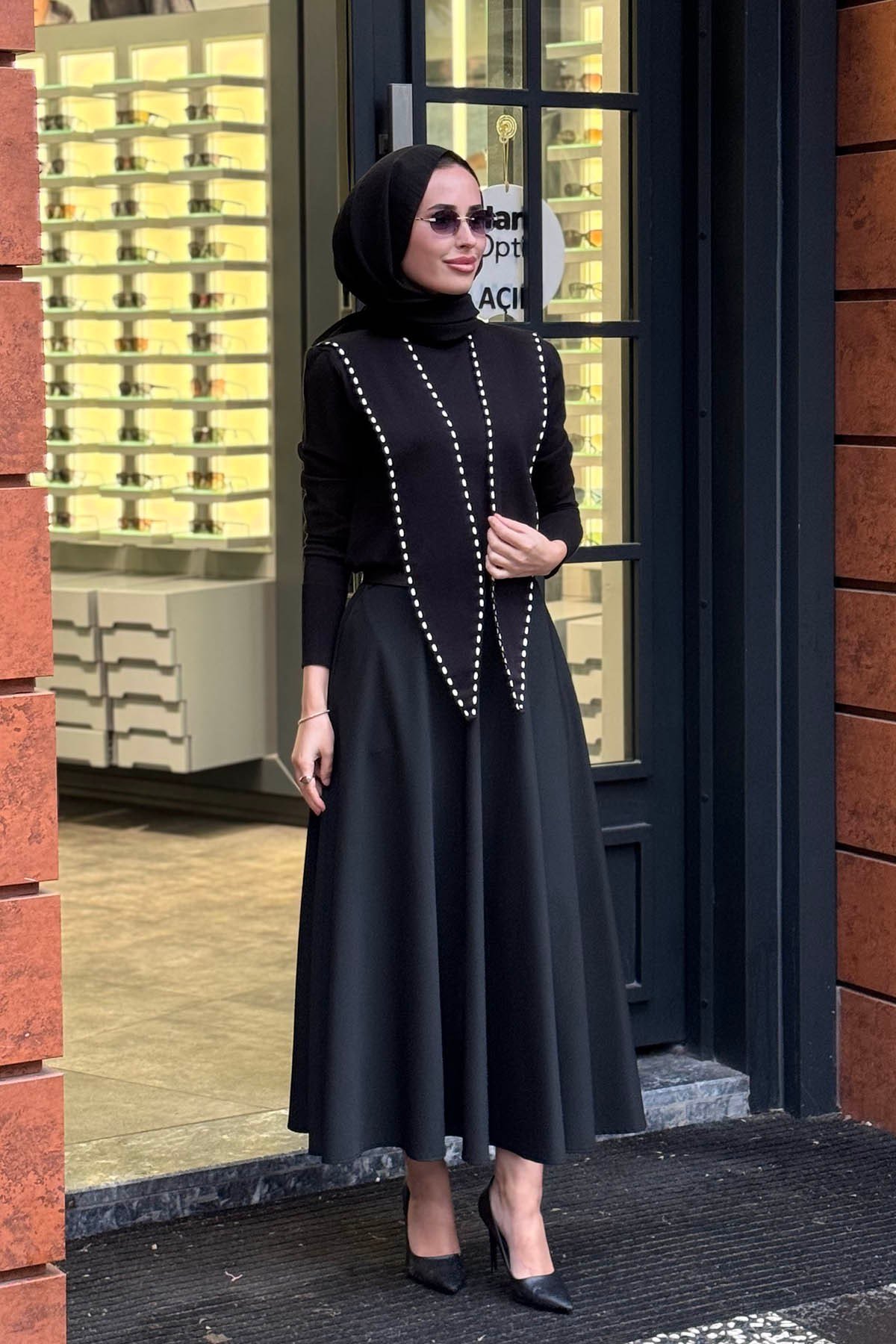 CLANDE Kazak 2602-3078 Siyah