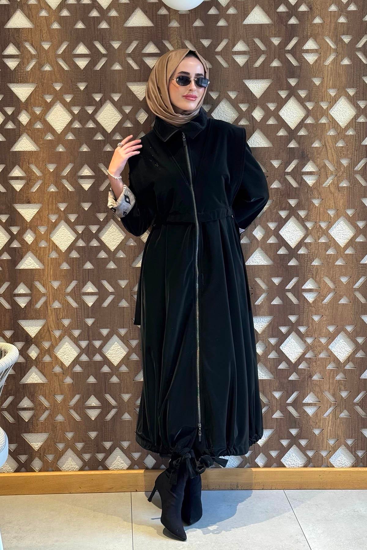 CLANDE Trenç 2502-7004 Siyah