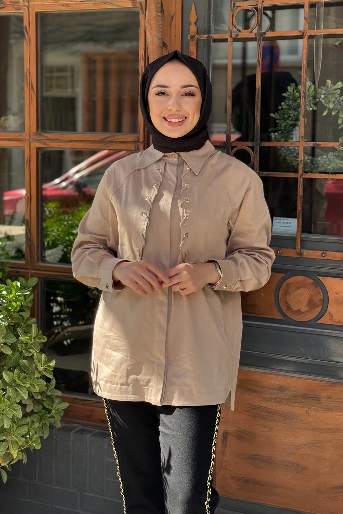 CLANDE Tunik 2502-3017 Bej
