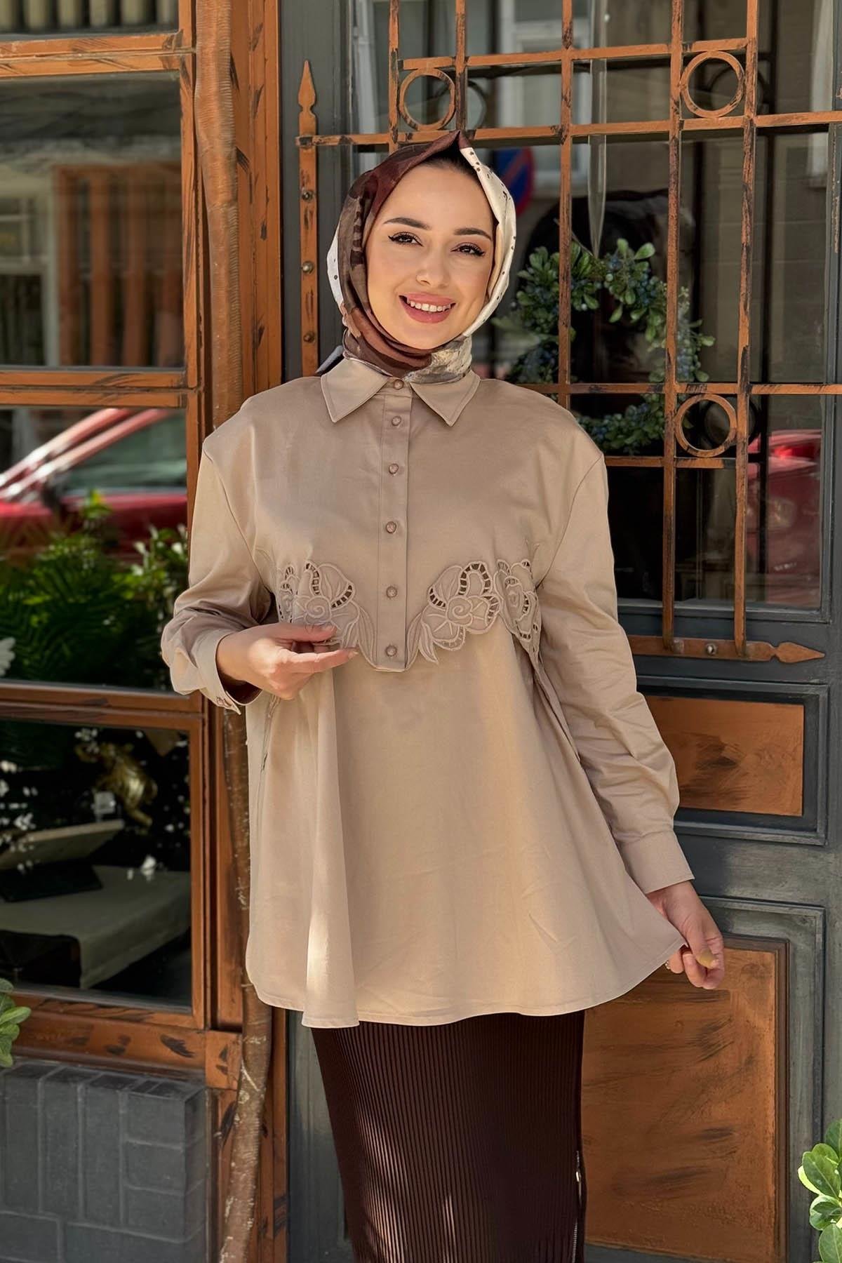 CLANDE Tunik 2502-3018 Bej