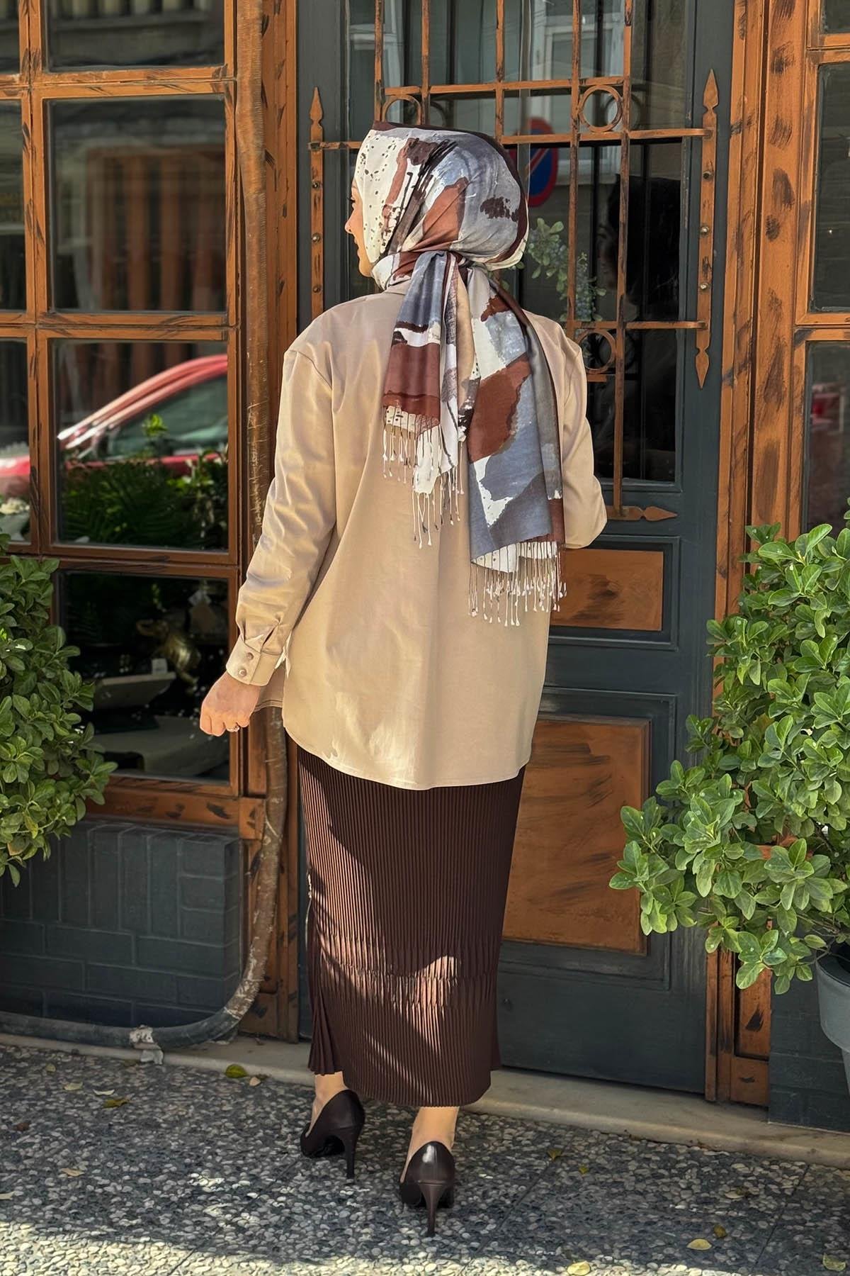 CLANDE Tunik 2502-3018 Bej