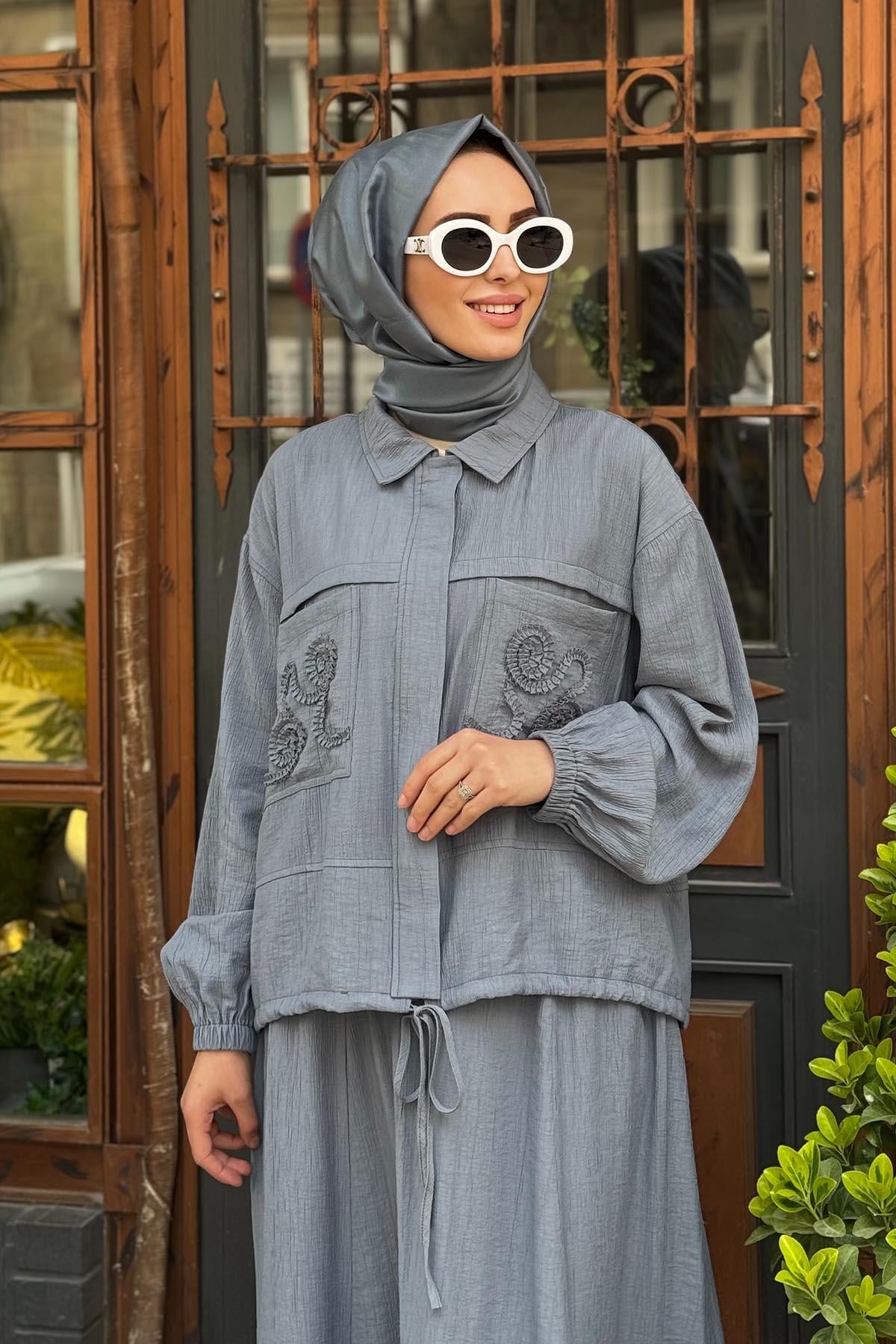 Cloche Etekli Takım CL25Y05CL369201 Mavi