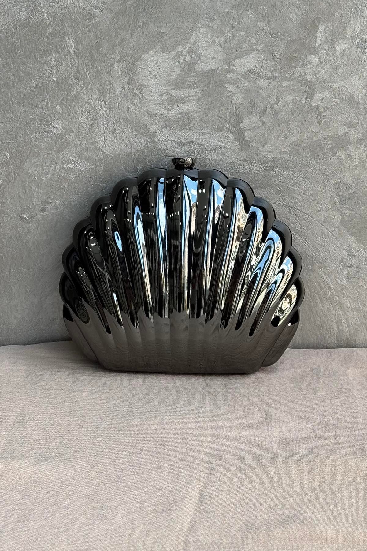 Ekshi Butik Mini Abiye Çanta 801 Platin